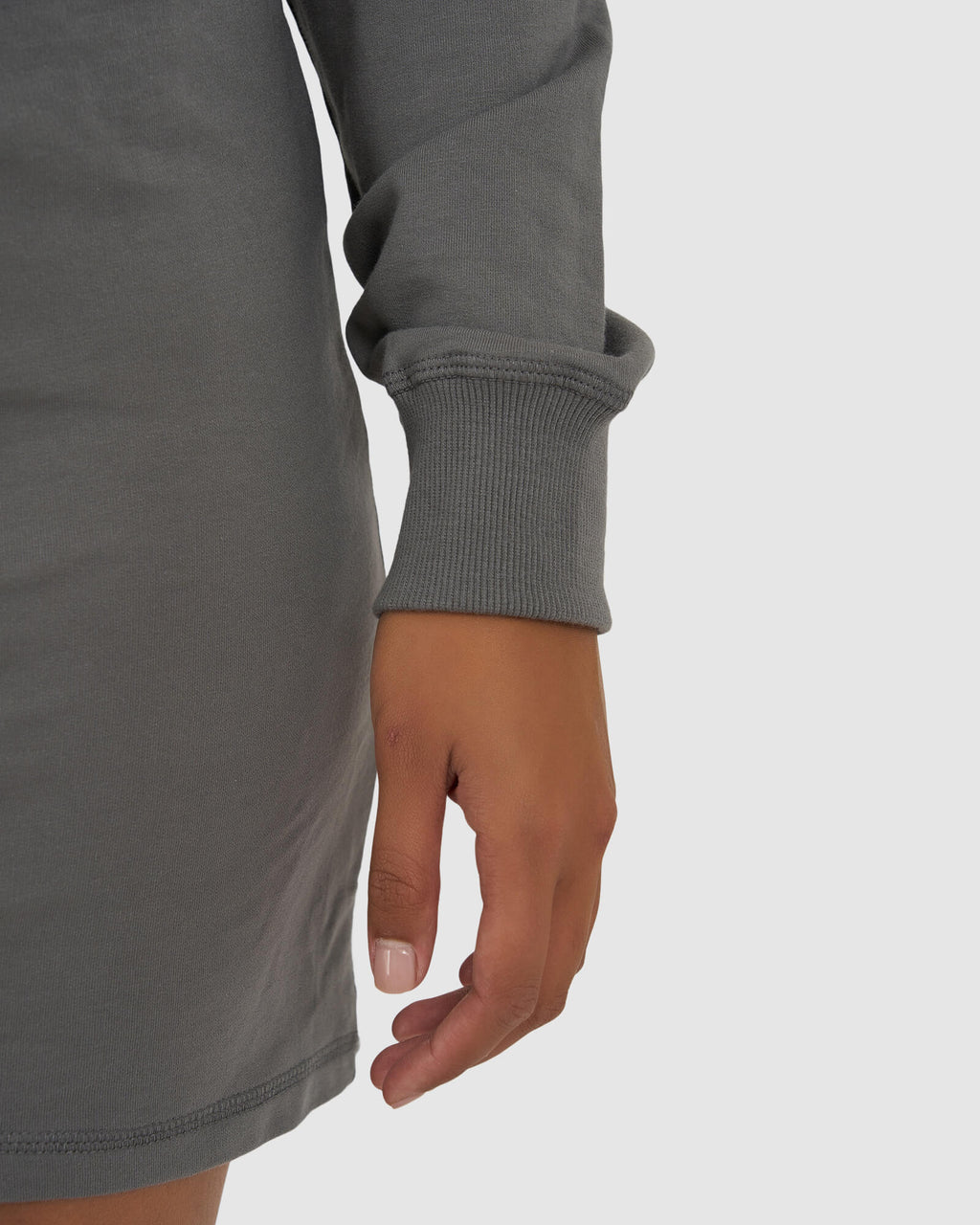 Model wearing Ivy LS Dress - Castlerock