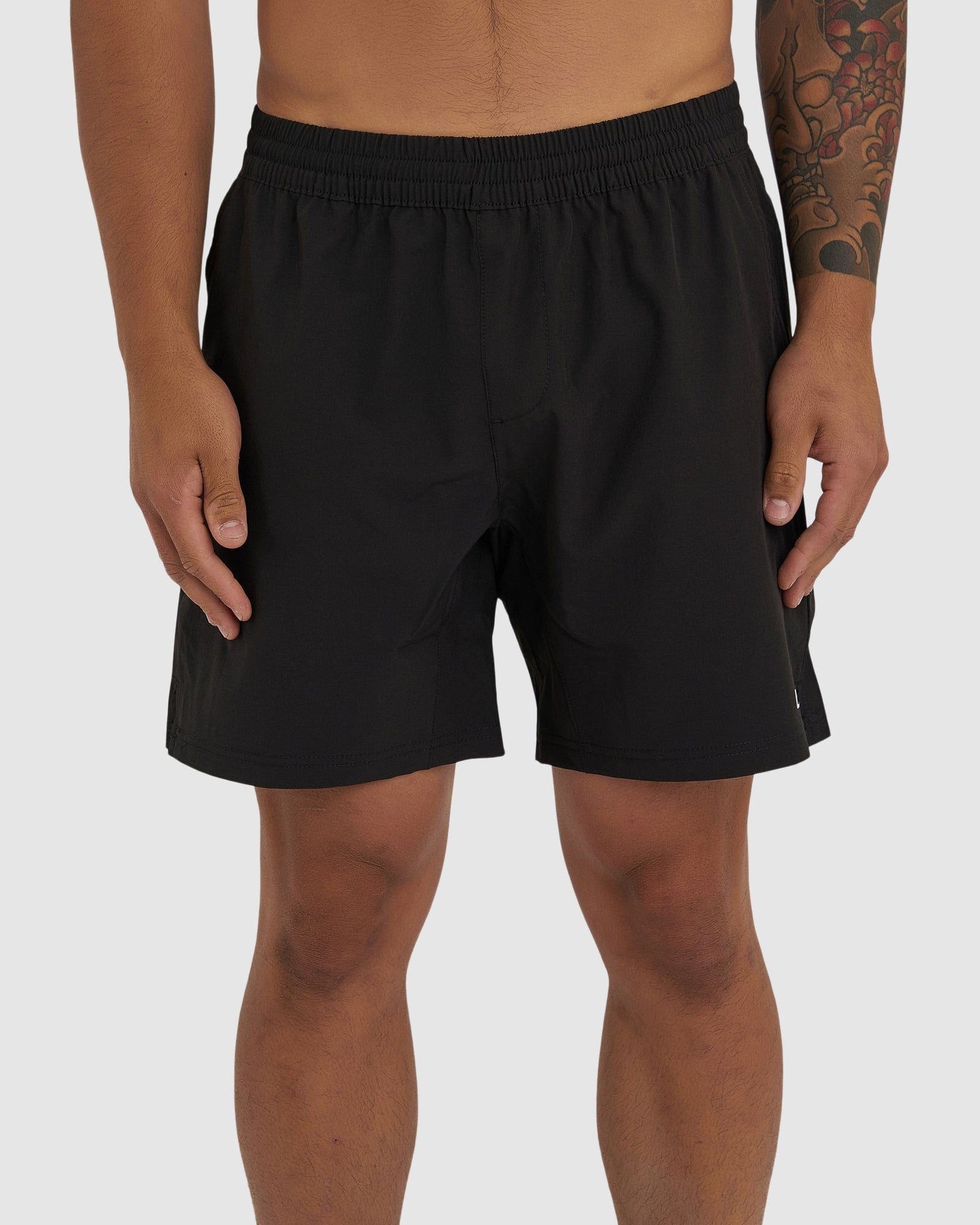 Model wearing Intensity 7" Performance Short - Black