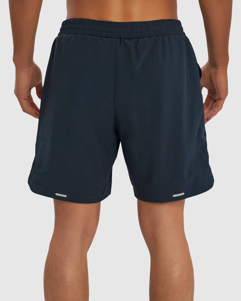 Model wearing Power 7" Performance Liner Short - Carbon