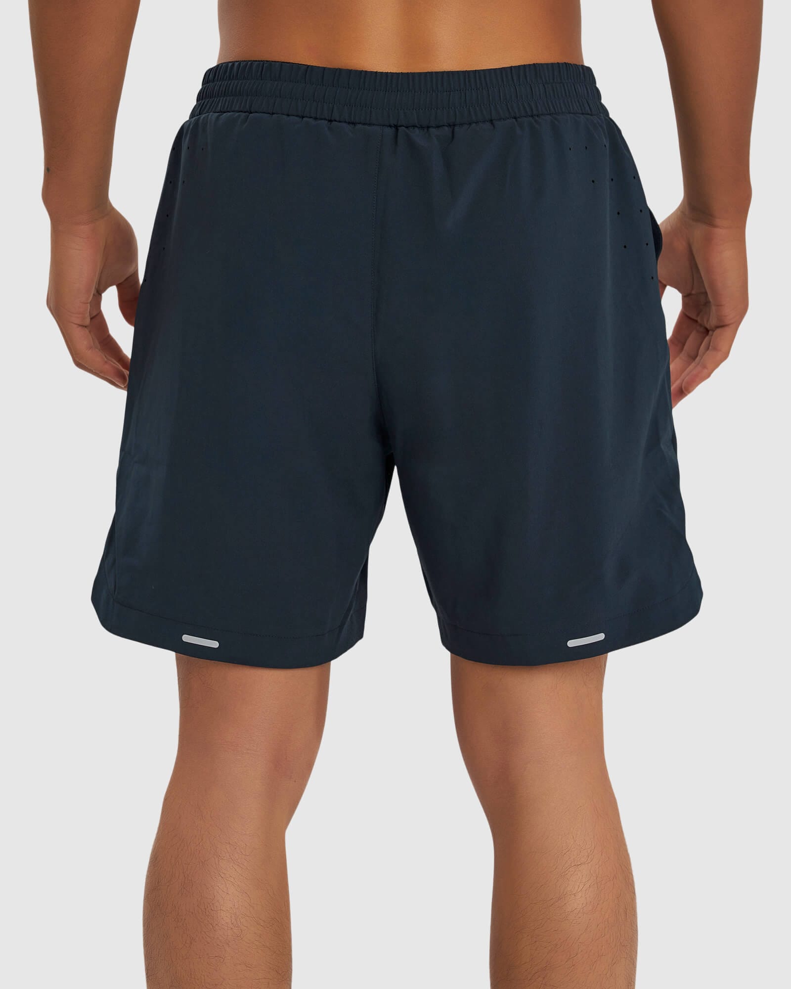 Model wearing Power 7" Performance Liner Short - Carbon