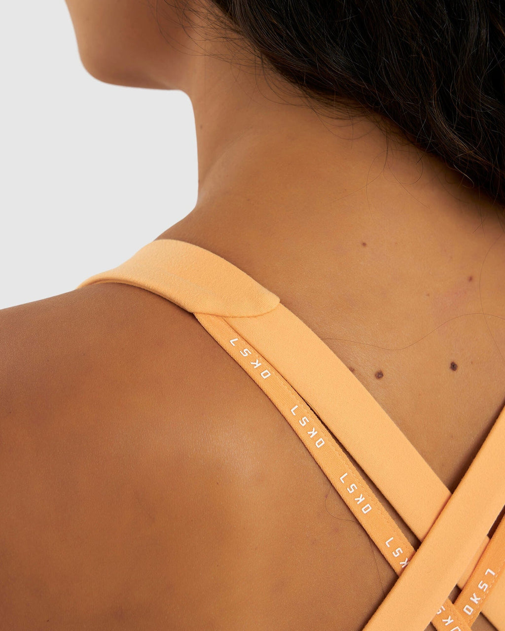 Model wearing MVP Sports Bra - Sherbet