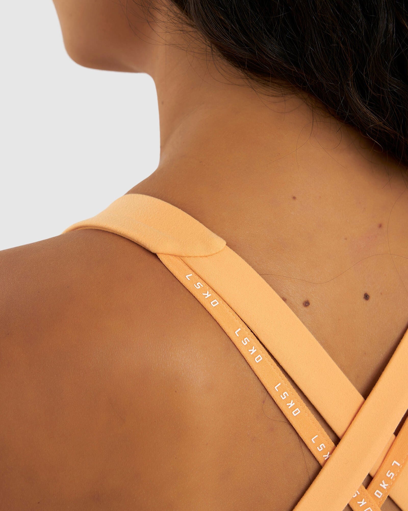 Model wearing MVP Sports Bra - Sherbet