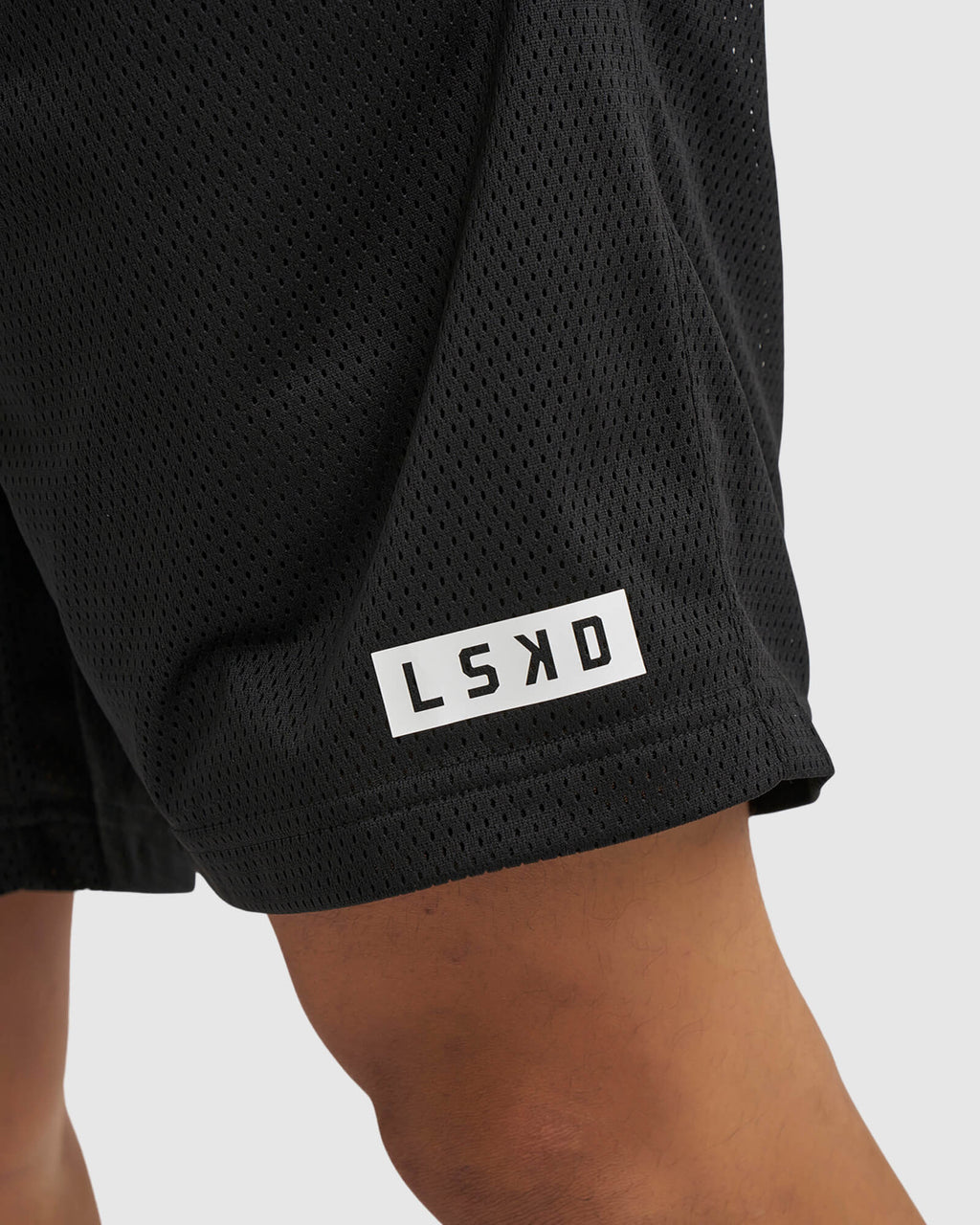 Model wearing Backboard 8" Performance Short - Black