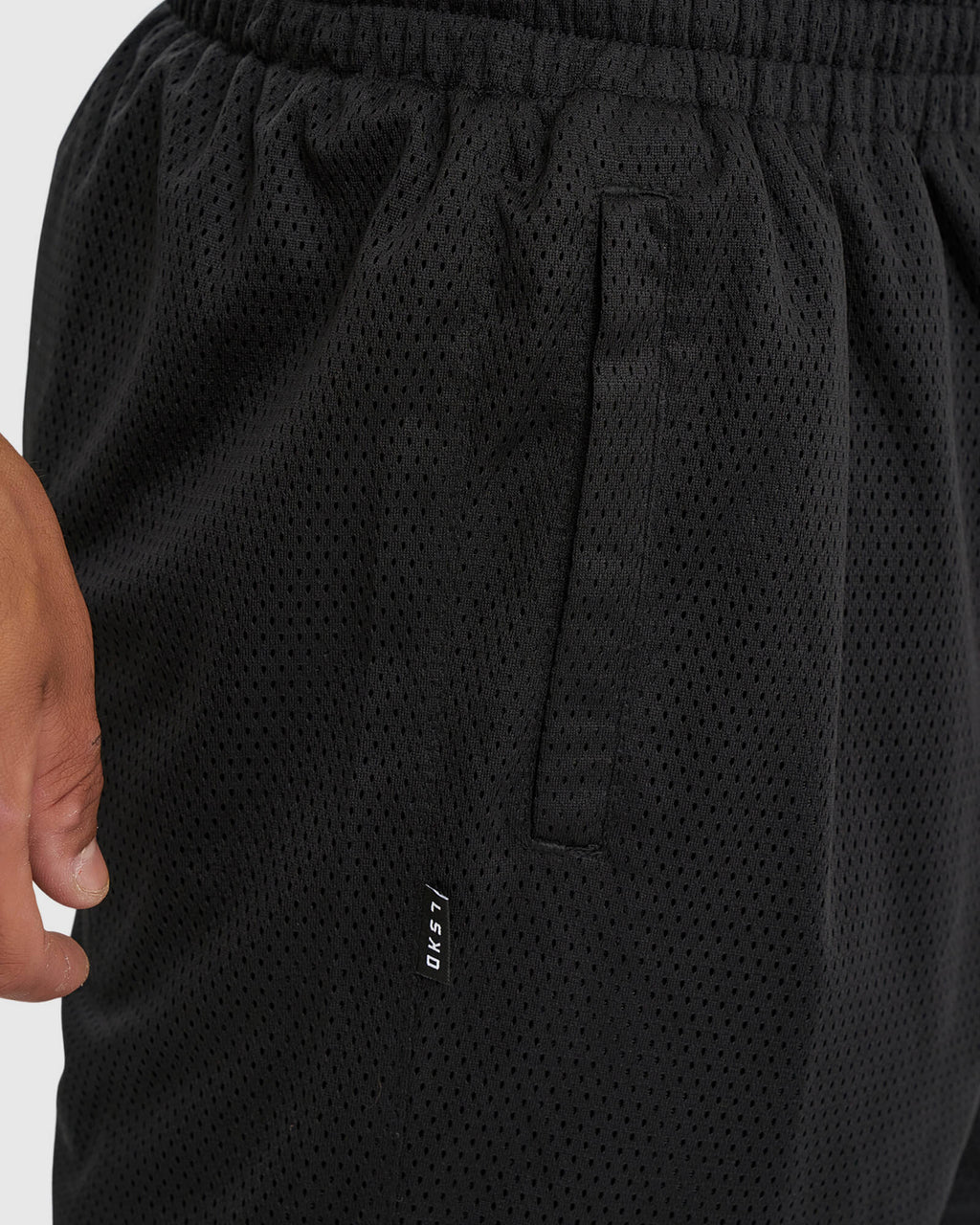 Model wearing Backboard 8" Performance Short - Black