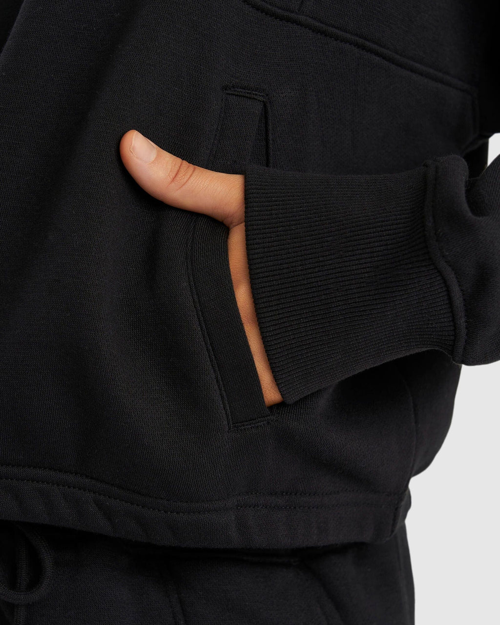 Model wearing Harley Sweater - Black