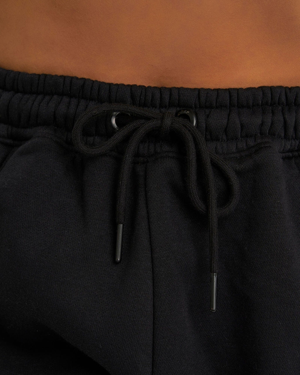 Model wearing Harley Track Pant - Black