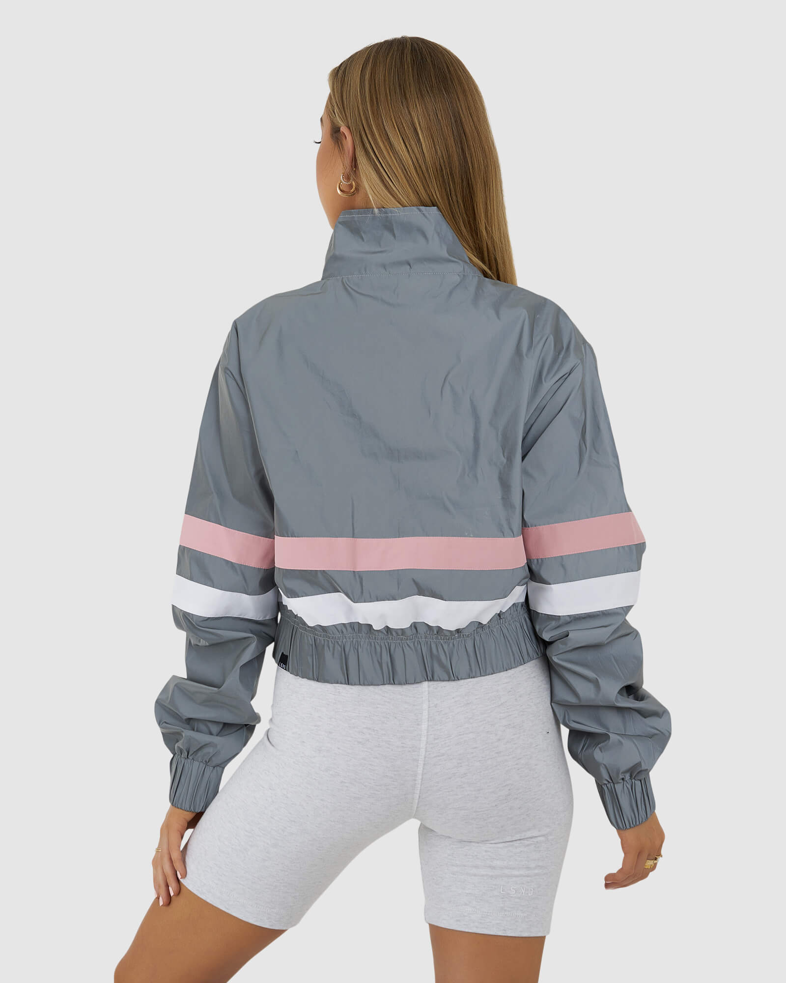 Model wearing Willow Jacket - Reflective