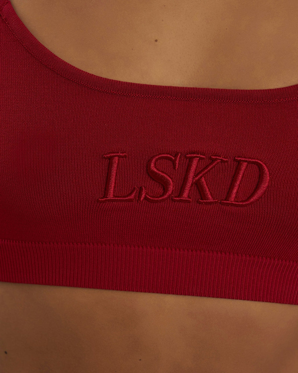 Model wearing Aurora Knit Top - Rose