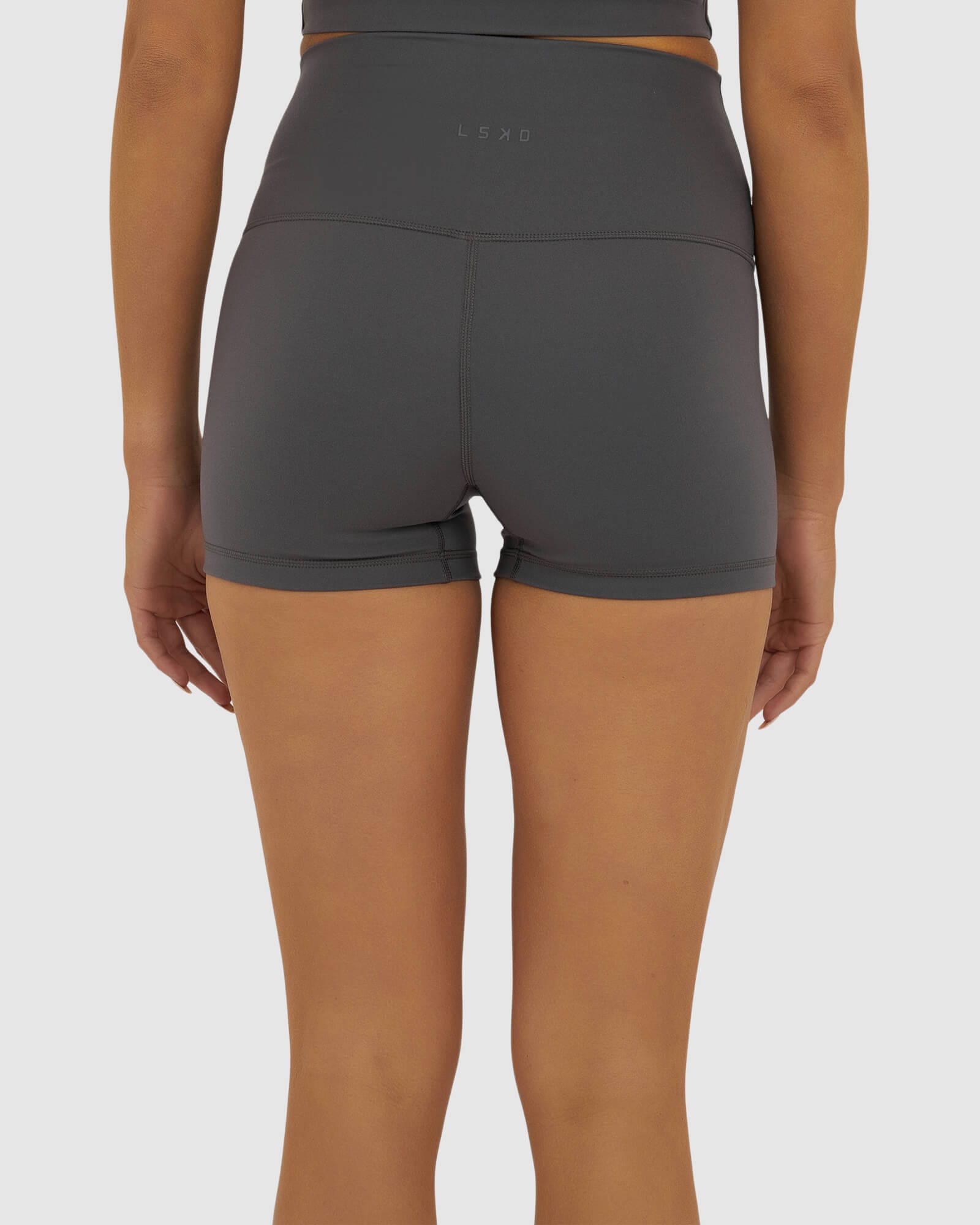 Model wearing Base X-Short Tight - Shadow