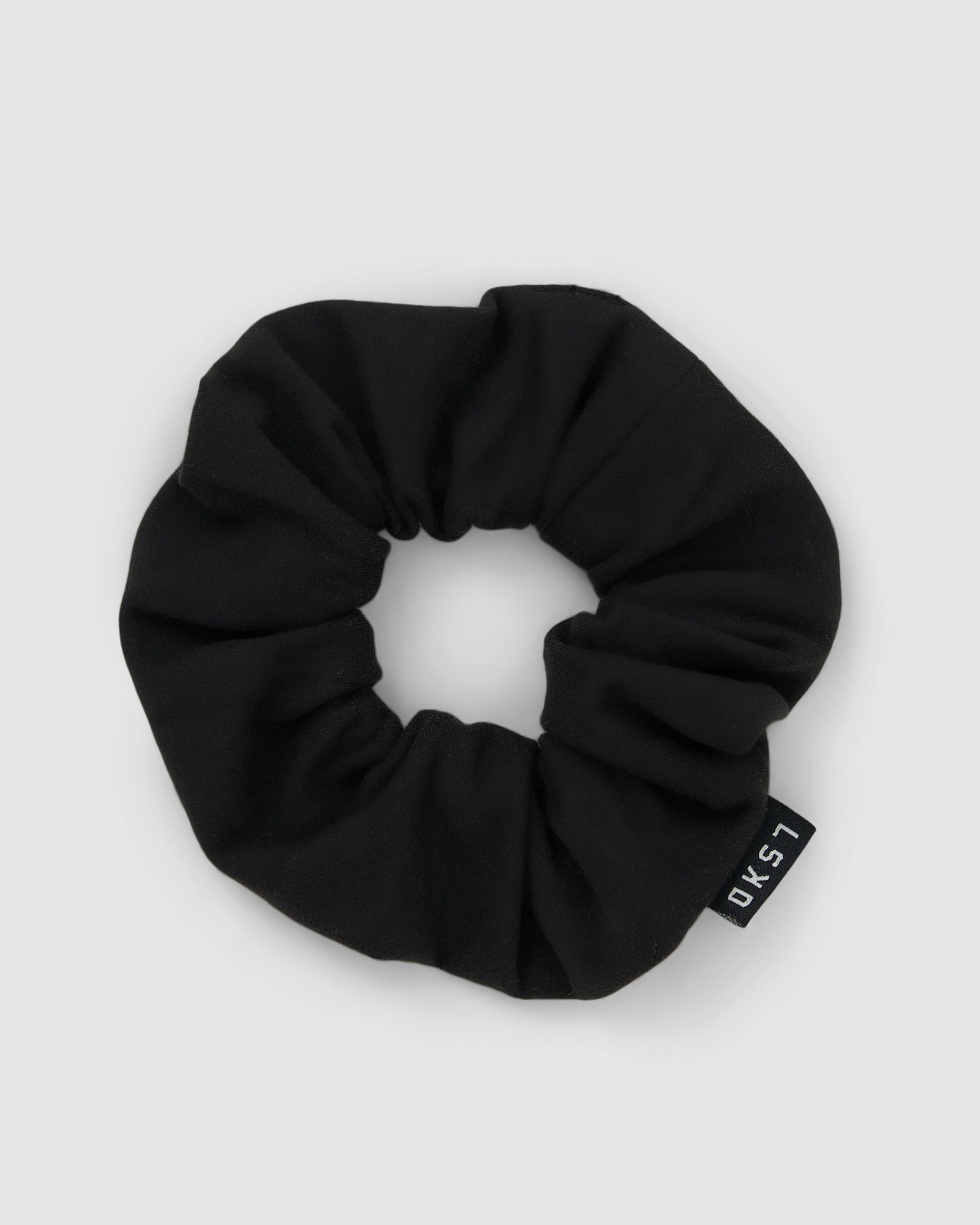 Model wearing Rep Scrunchie - Black
