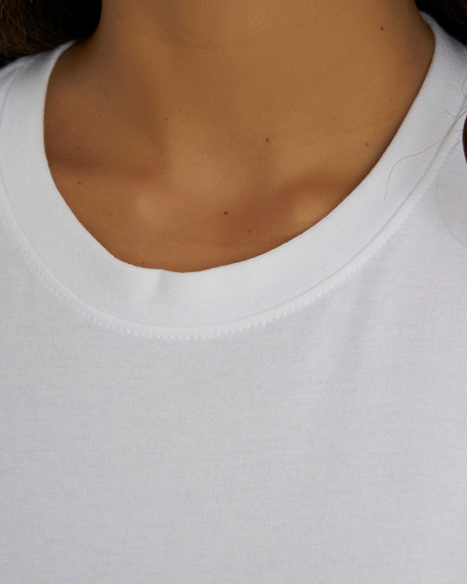 Model wearing Power FLXDRY Performance Tank - White