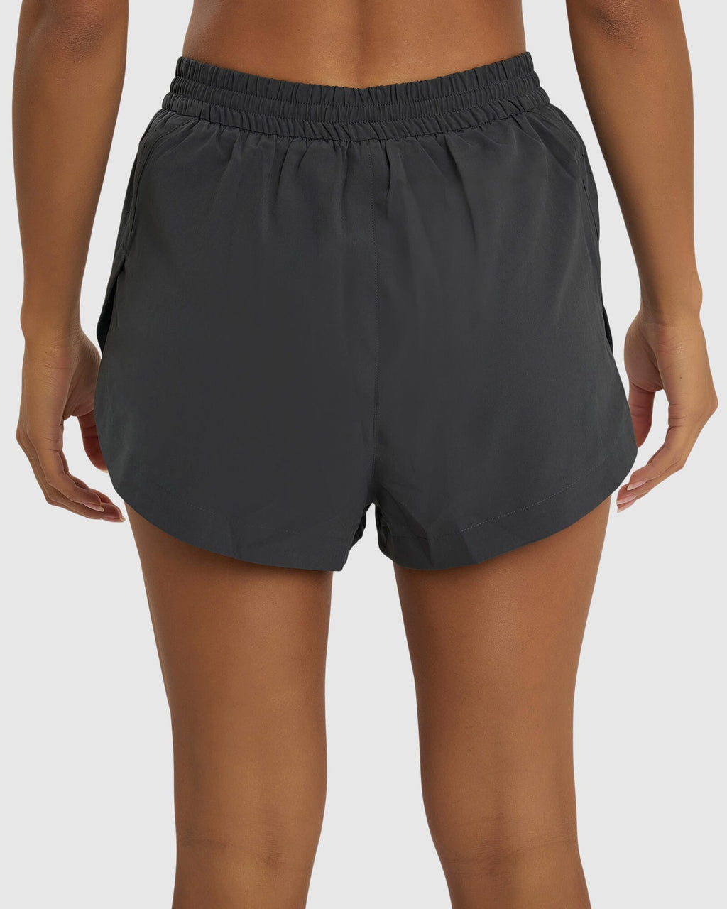 Model wearing Power Performance Liner Short - Asphalt