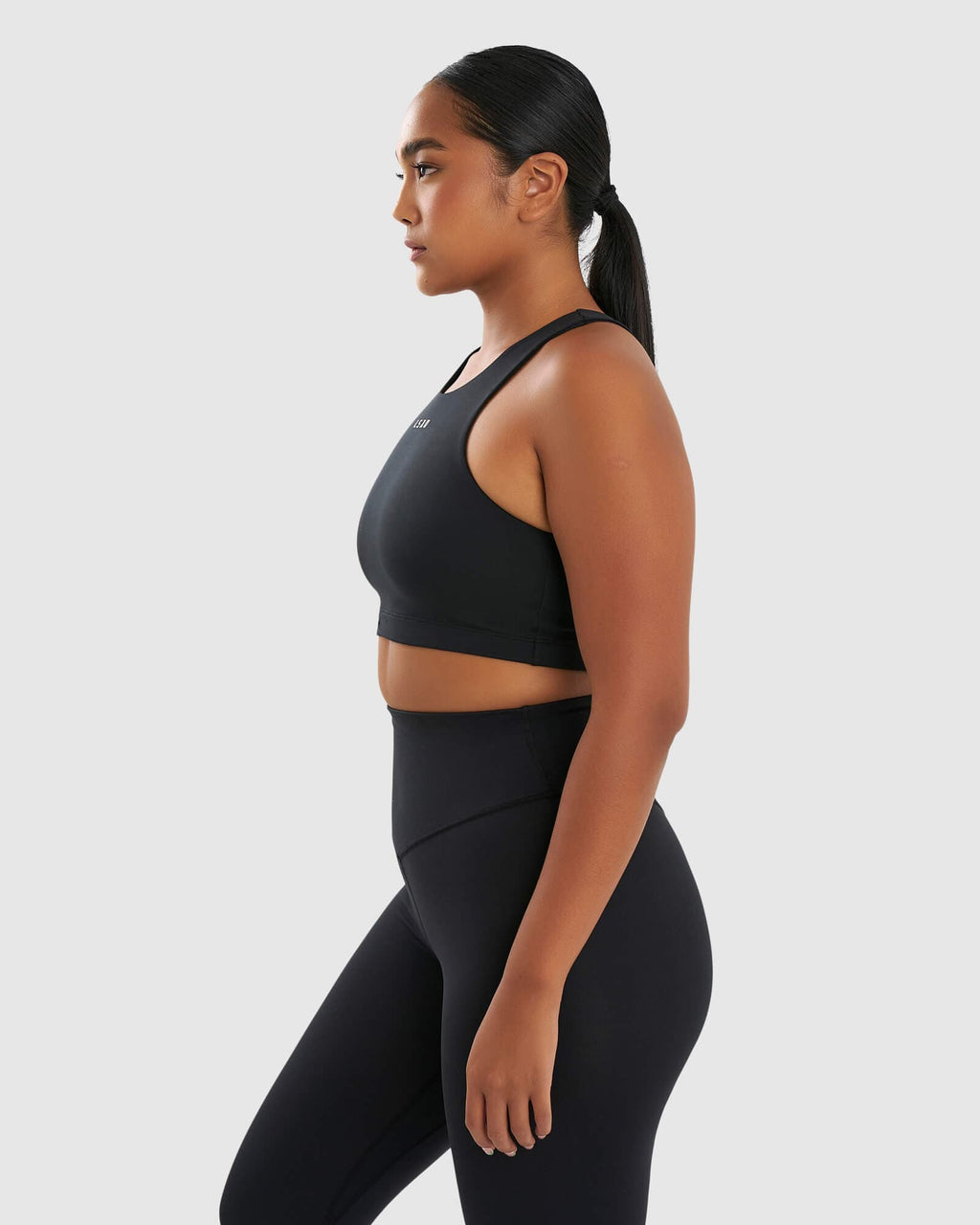 Model wearing Reformer Sport Tank - Black