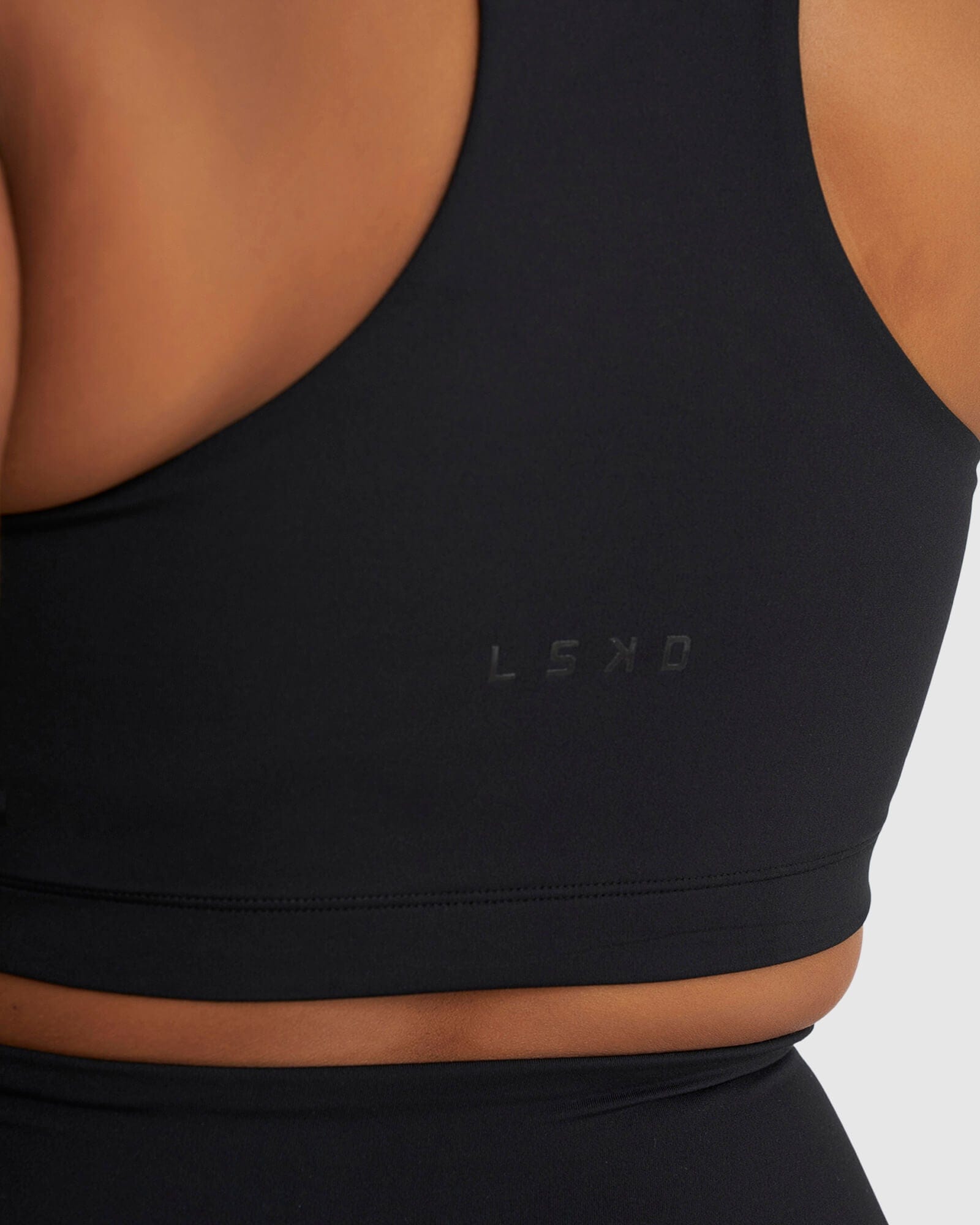 Model wearing Reformer Sport Tank - Black