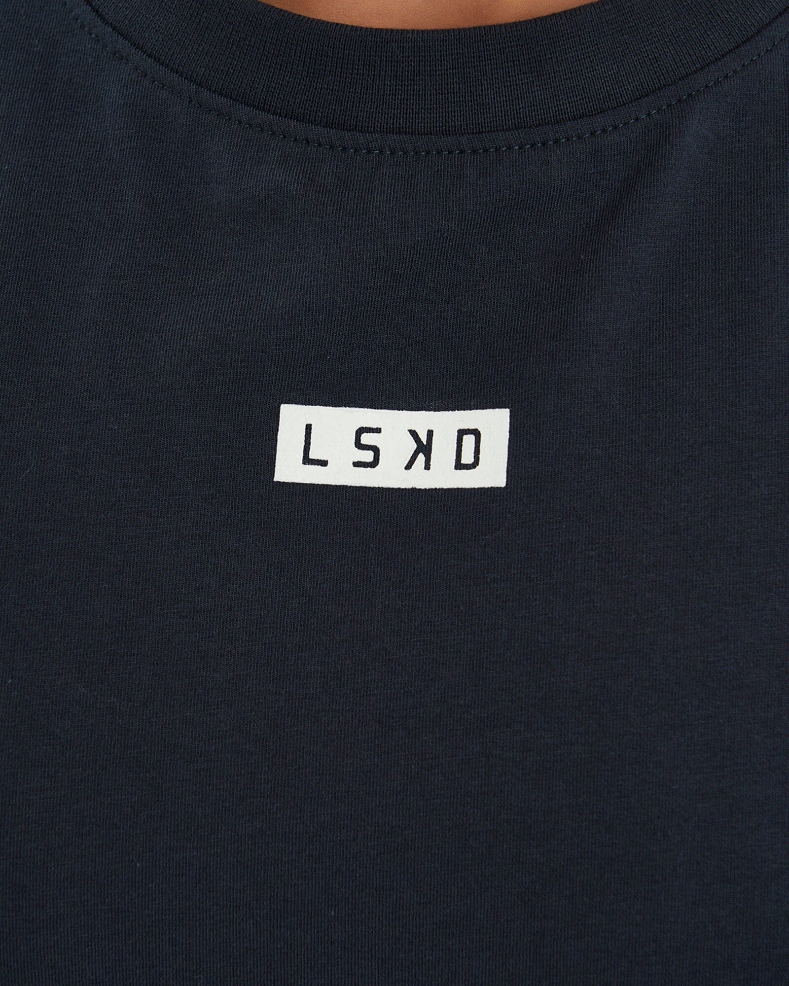 Model wearing Crossover Tank - Carbon