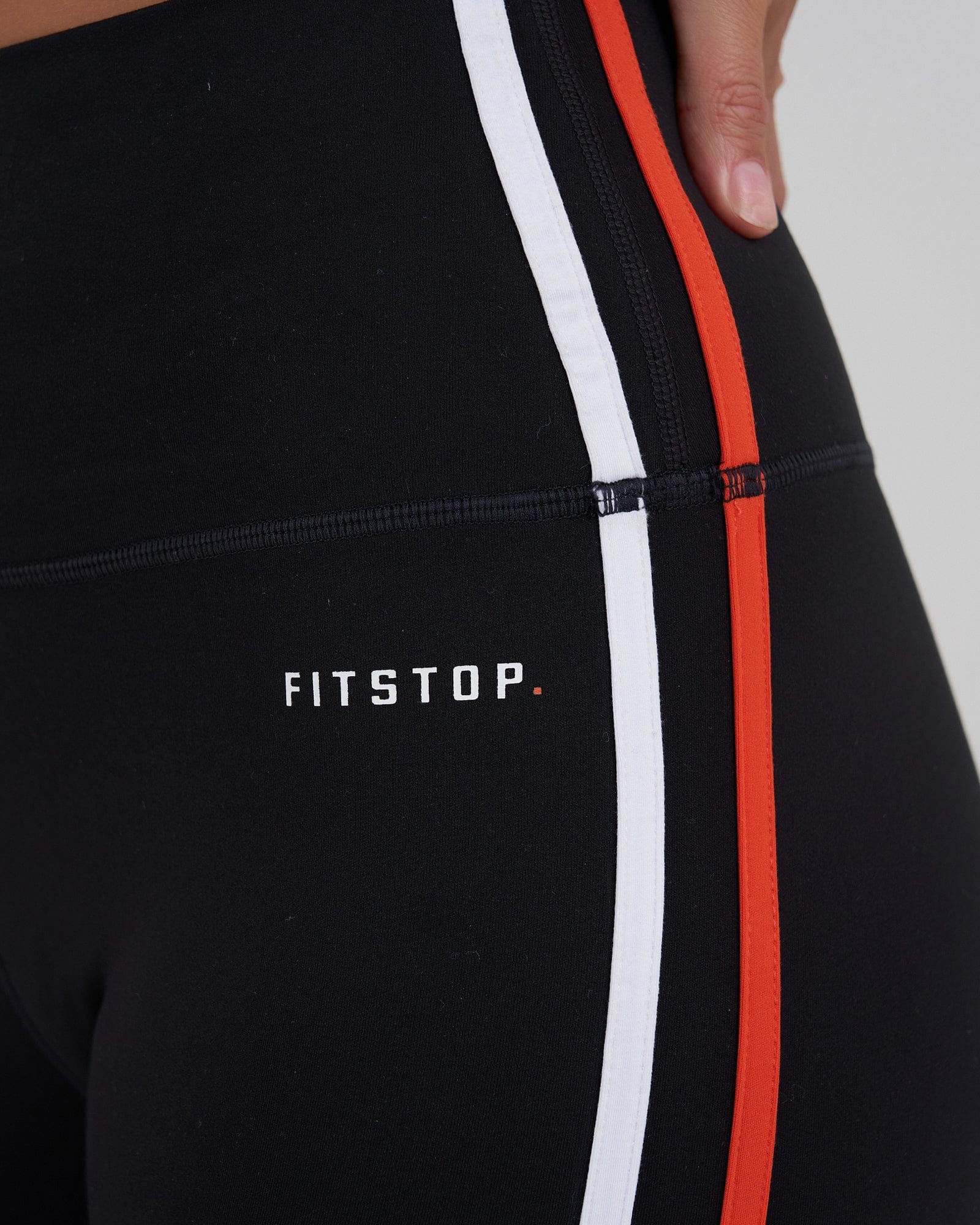 Model wearing Fitstop Base 7/8 Tight - Black