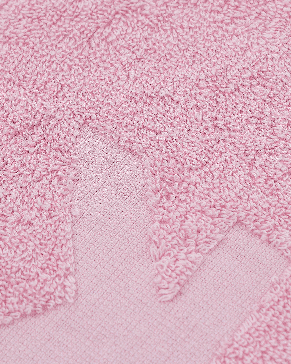 Model wearing Layer Towel - Petal Pink