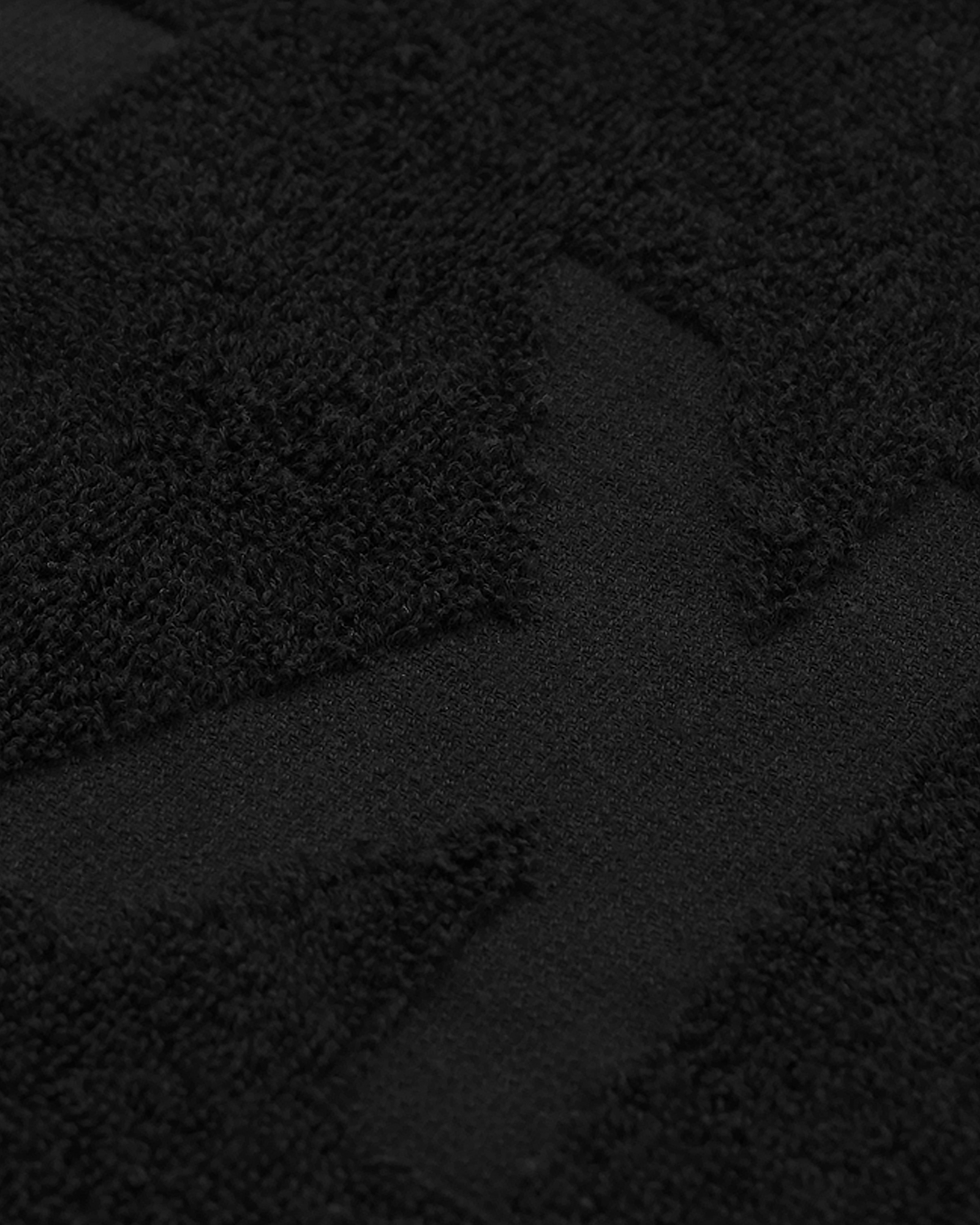 Model wearing Layer Towel - Black