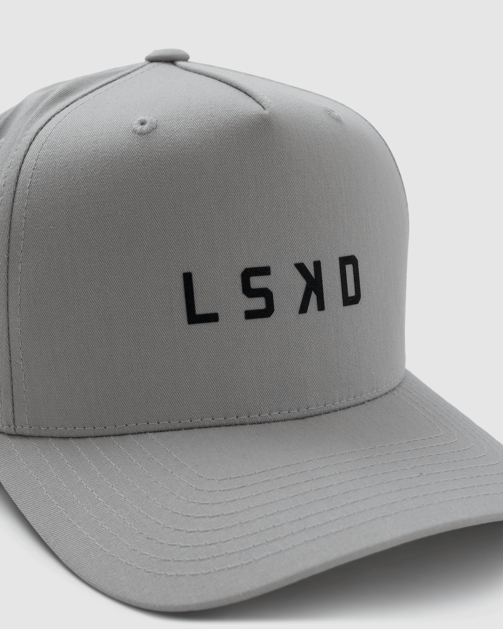 Model wearing Function Cap - Silver