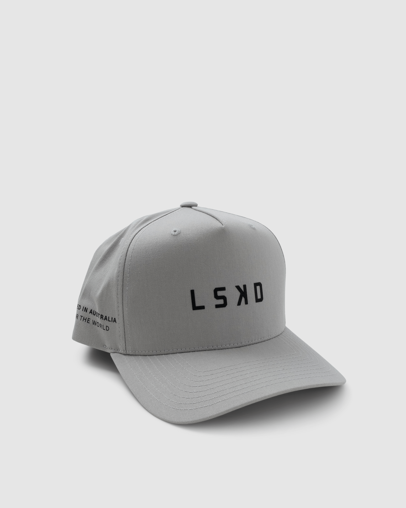 Model wearing Function Cap - Silver