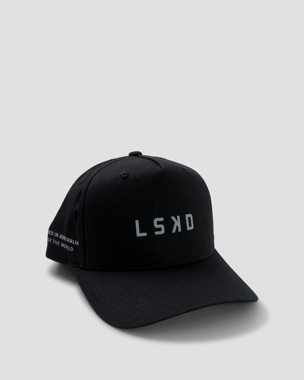 Model wearing Function Cap - Black