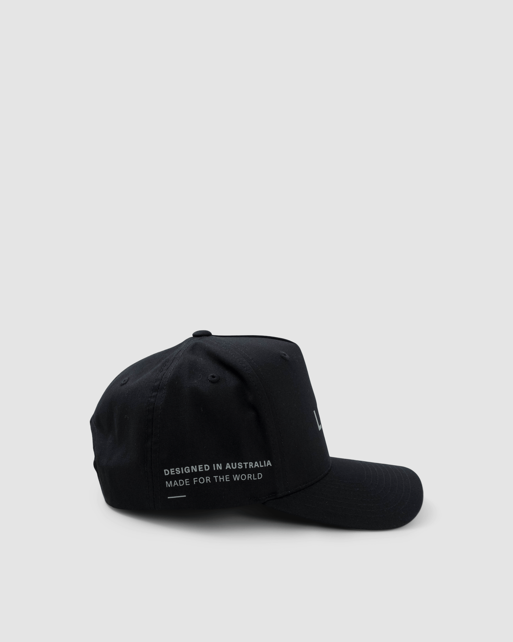 Model wearing Function Cap - Black