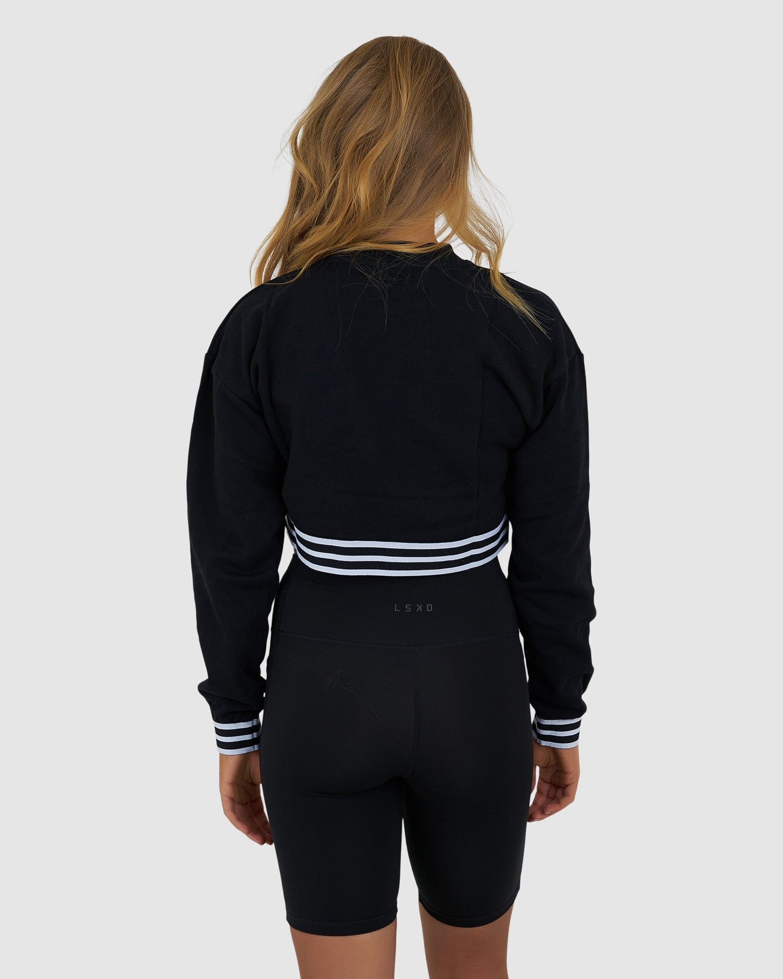 Model wearing A-Line Sweater - Black