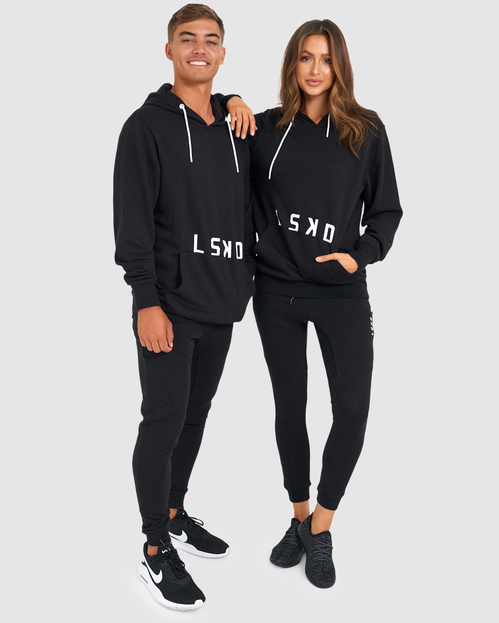 Model wearing Unisex Rep Jogger - Black