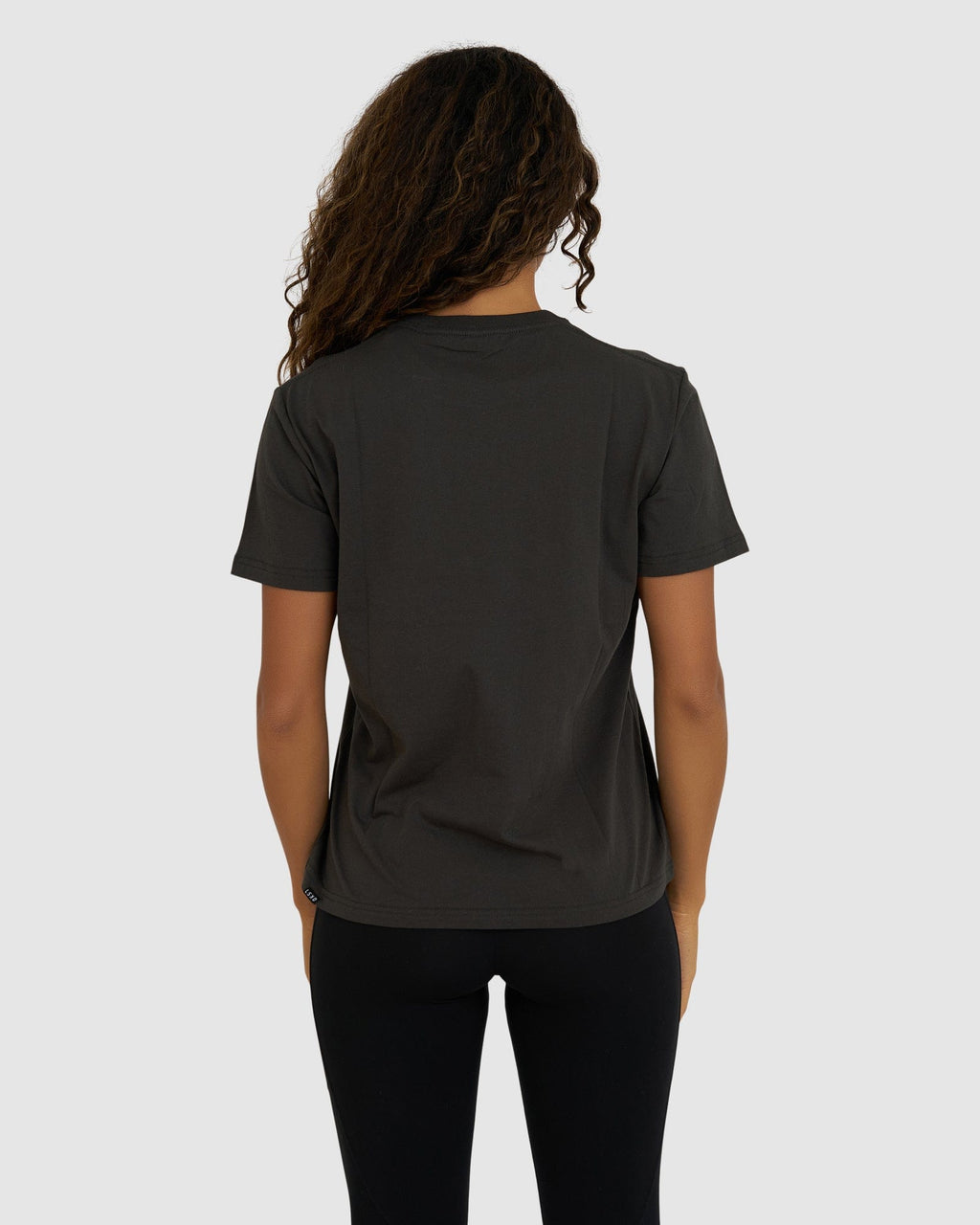 Model wearing Eclipse Tee - Pirate Black