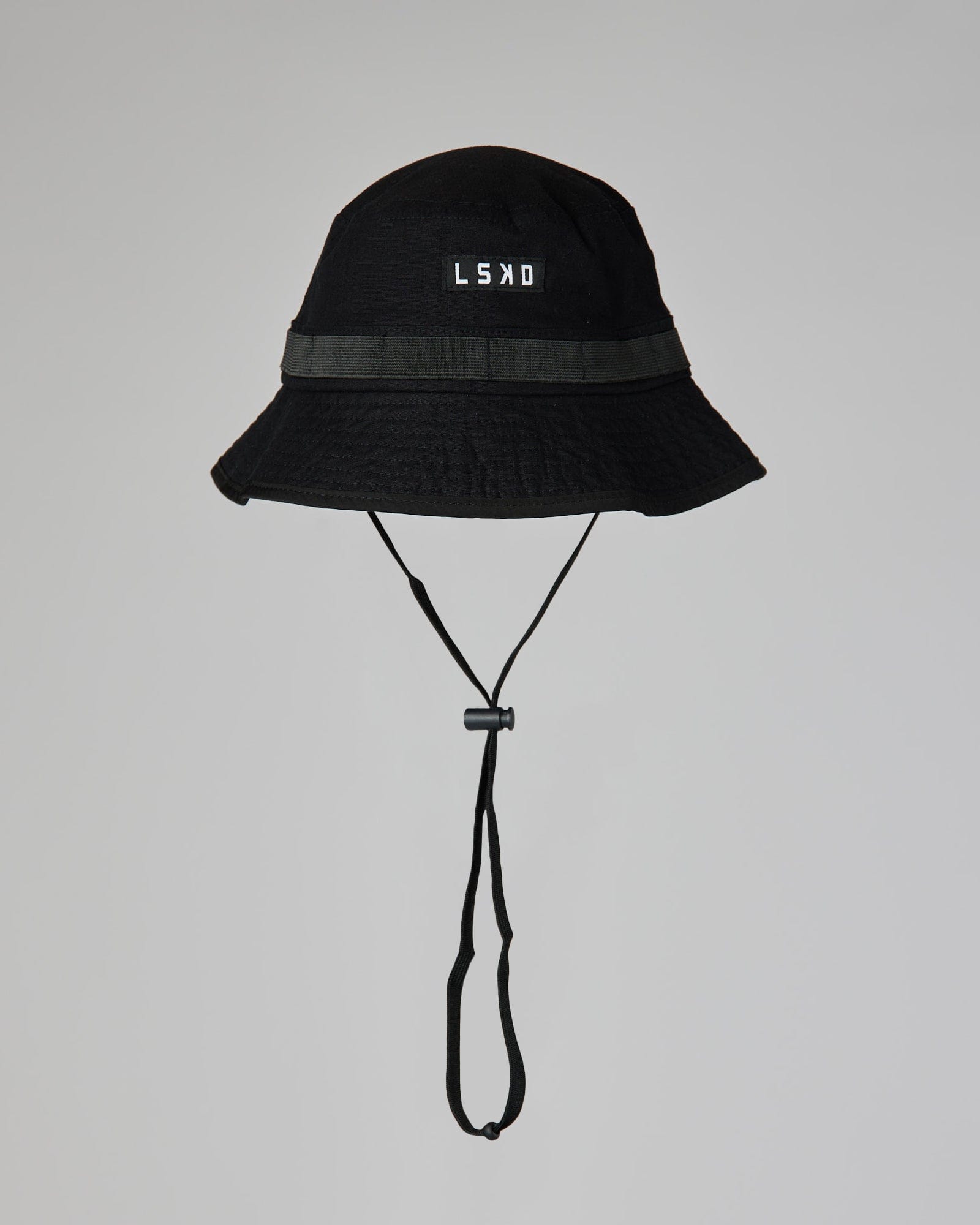 Model wearing Performance Boonie Hat - Black