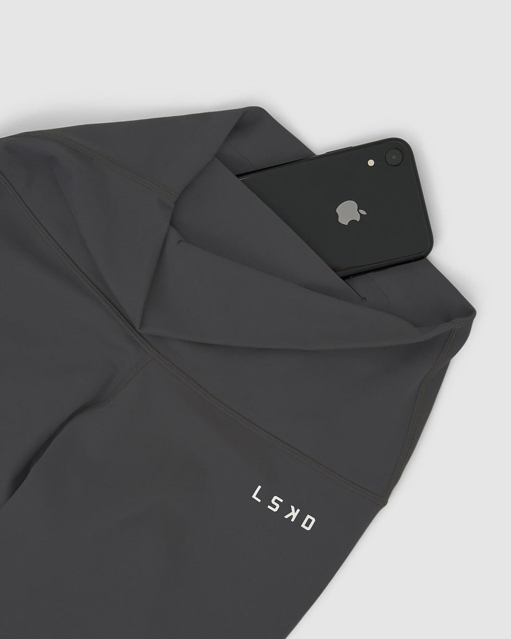 Model wearing Base X-Short Tight - Shadow