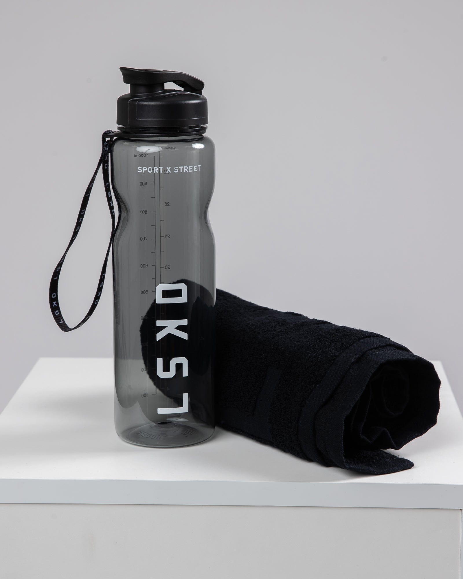 Model wearing Sweat Set - Black