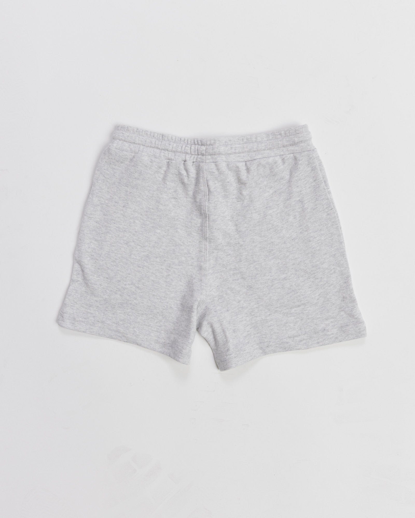 Model wearing Staple Jersey Short (00-8) - Lt Grey Marl