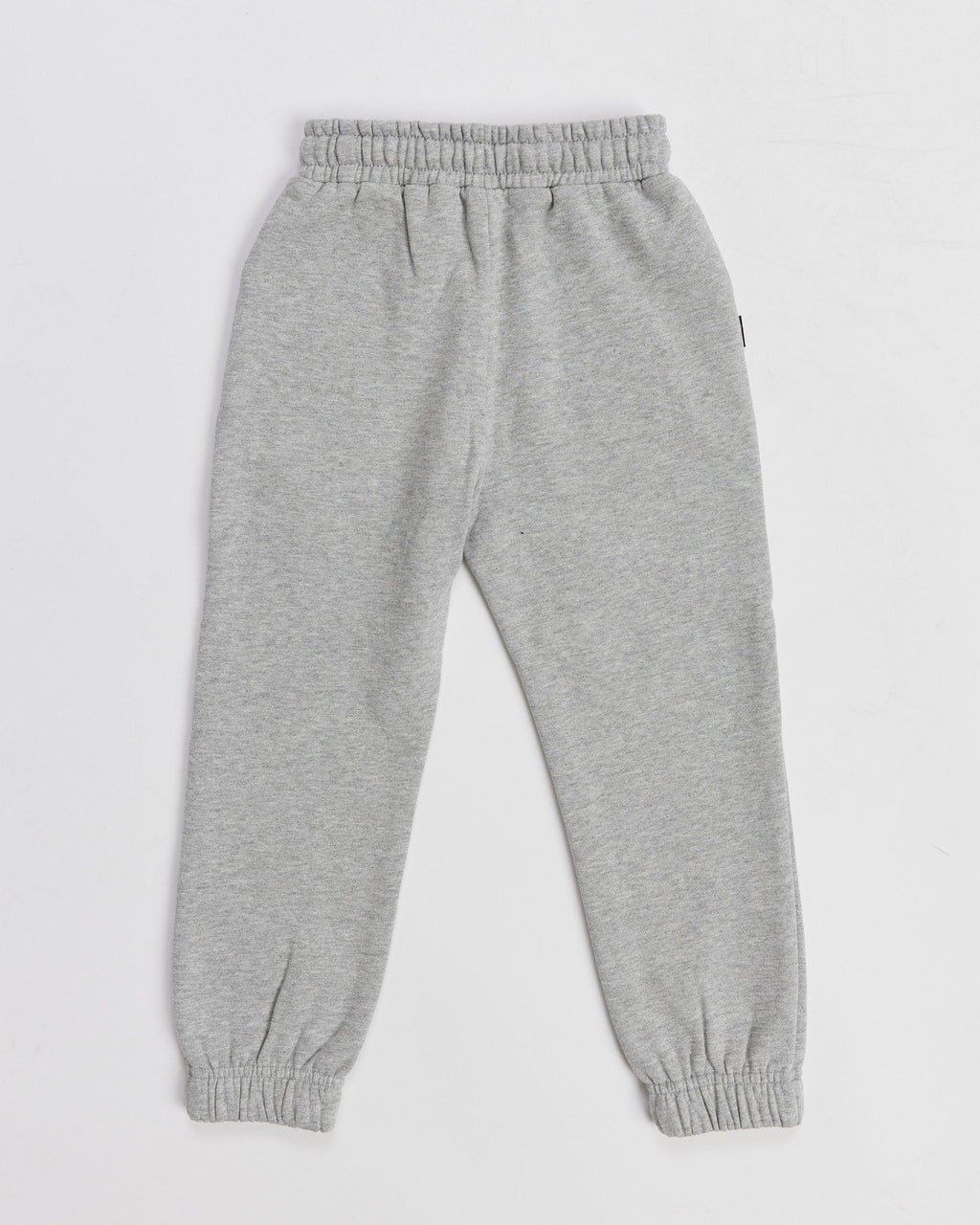 Model wearing Ready Track Pant (00-8) - Lt Grey Marl