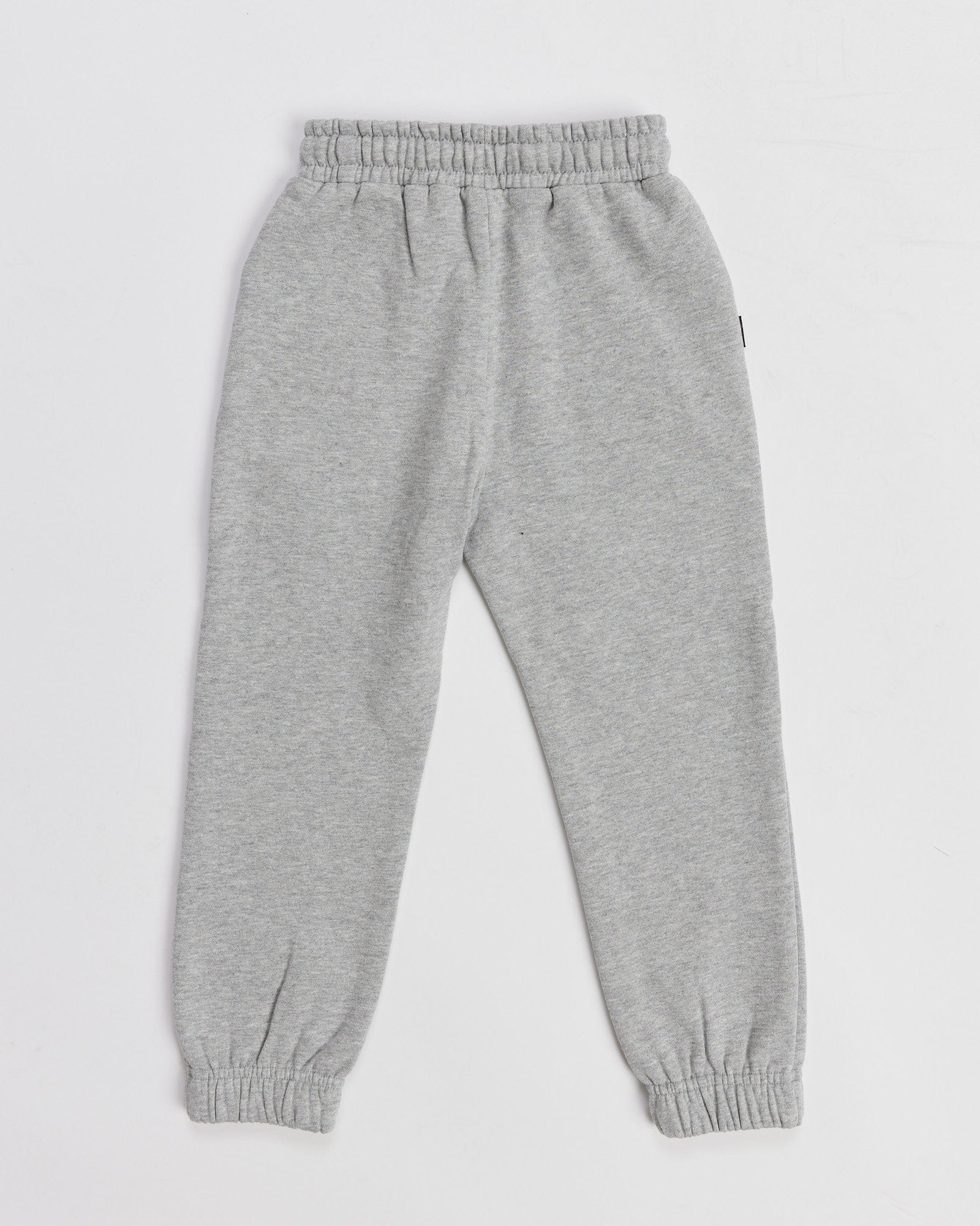 Model wearing Ready Track Pant (00-8) - Lt Grey Marl