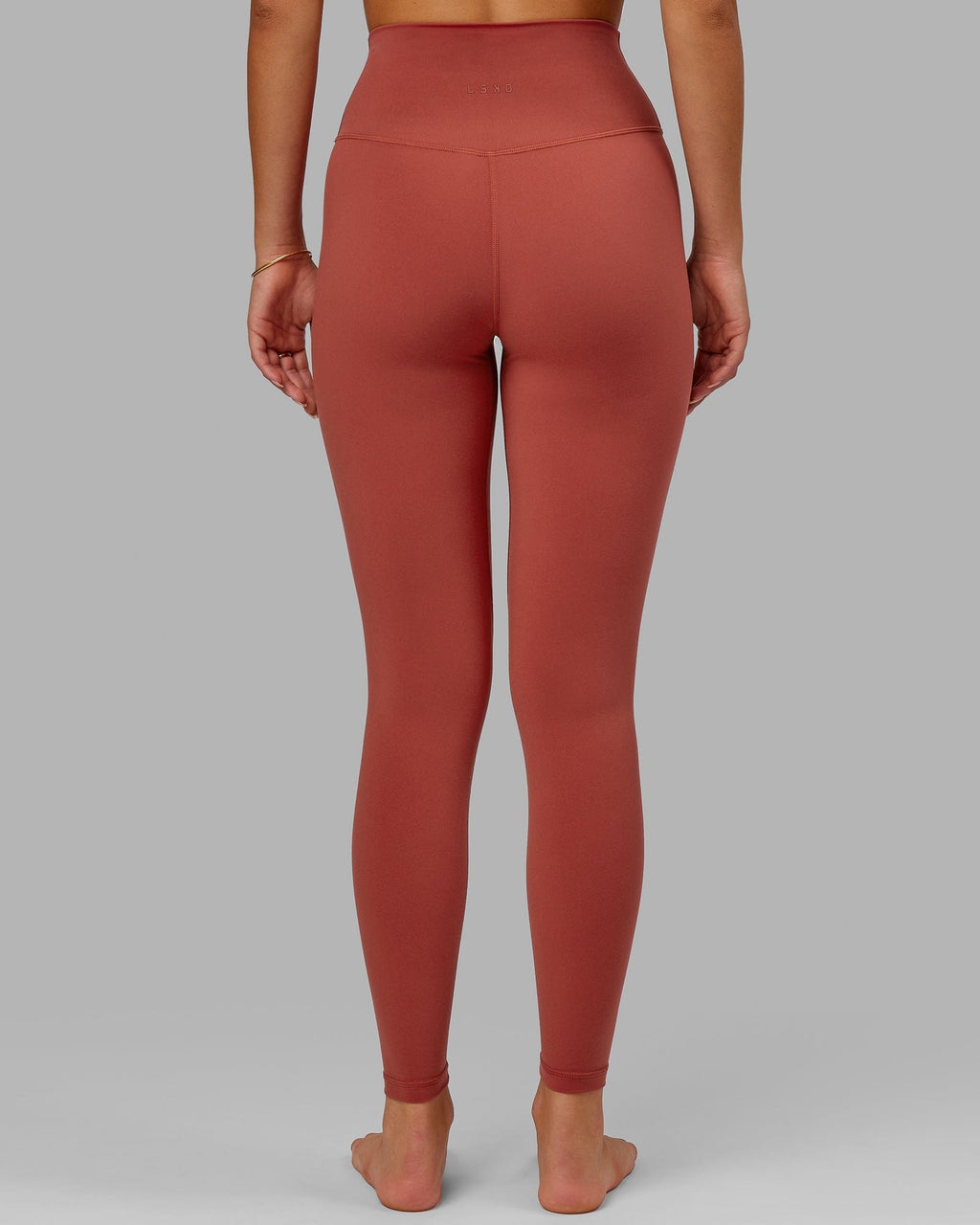 Model wearing Base 2.0 Full Length Tight - Paprika