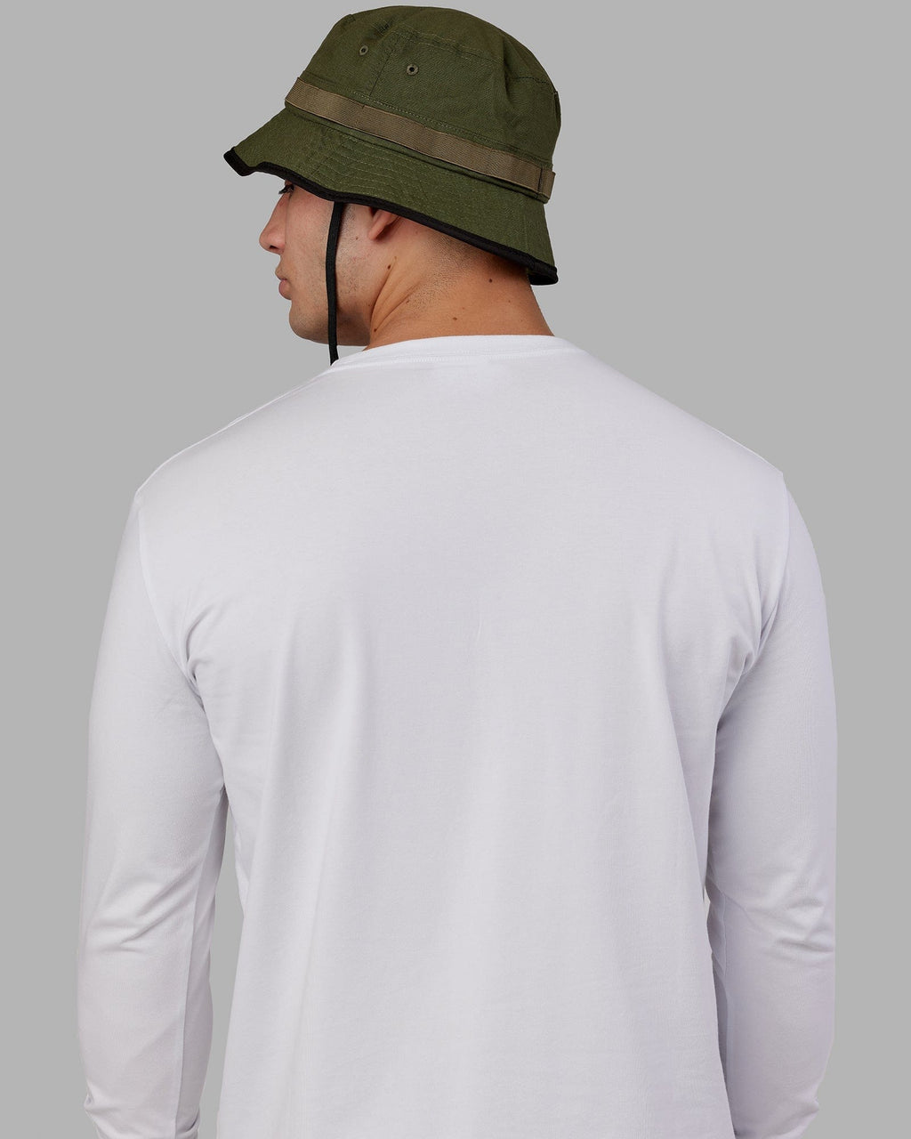 Model wearing Performance Boonie Hat - Olive