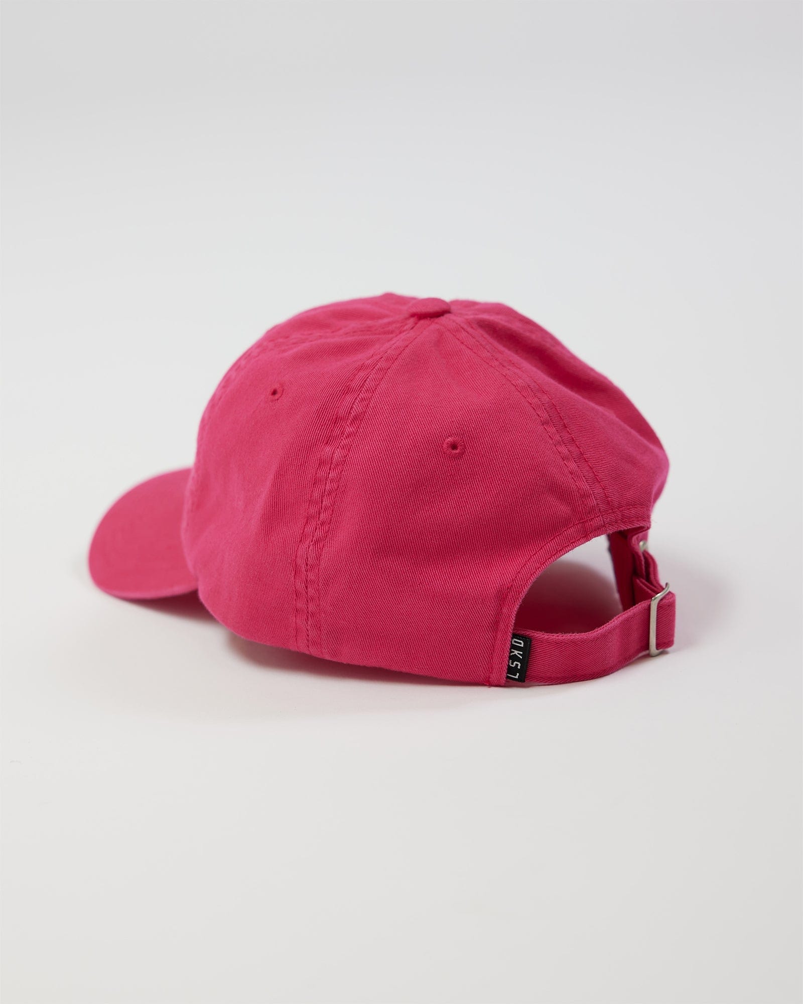 Model wearing Compact Cap - Pink-White