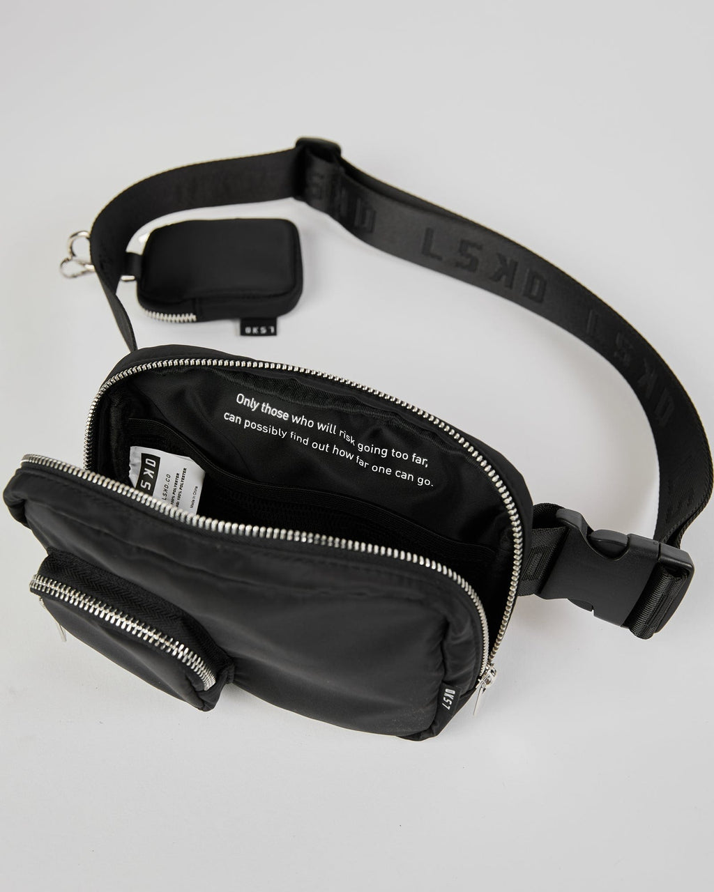 Model wearing Daily Crossbody Bag - Black