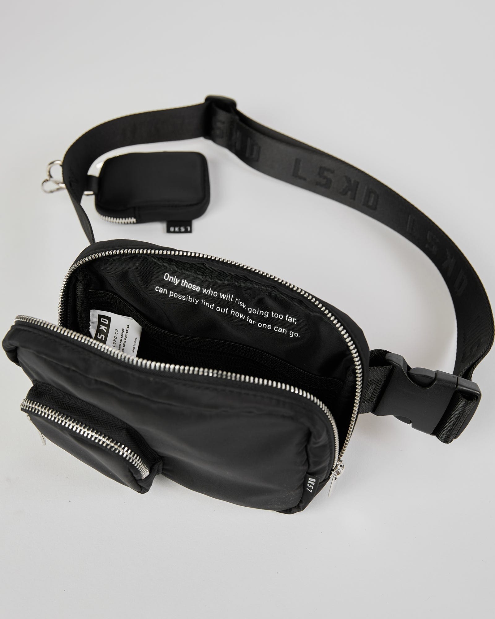 Model wearing Daily Crossbody Bag - Black