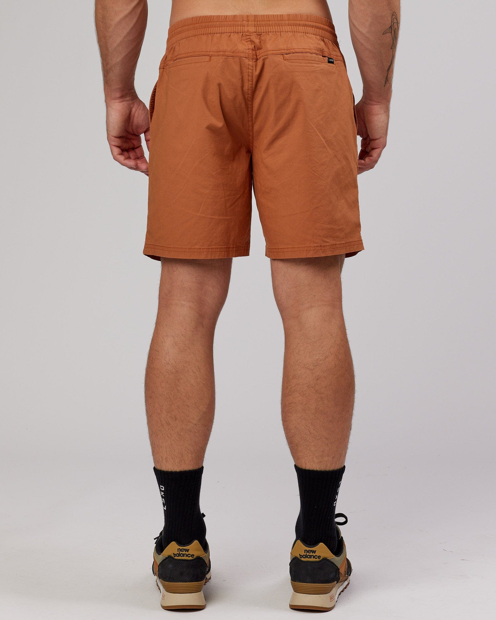 Model wearing Daily Short - Auburn