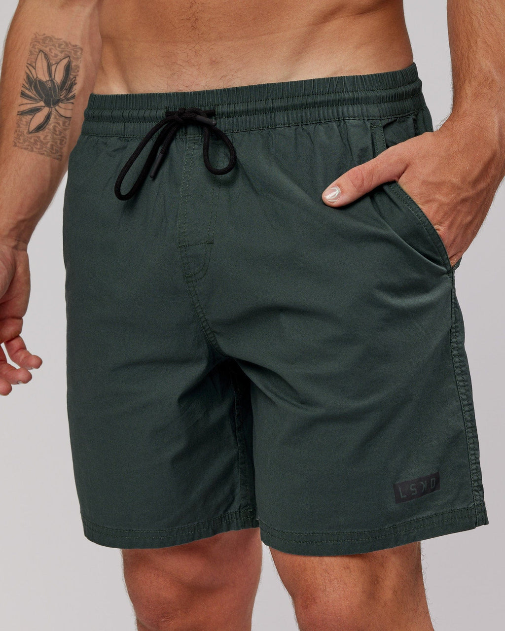 Model wearing Daily Short - Vital Green