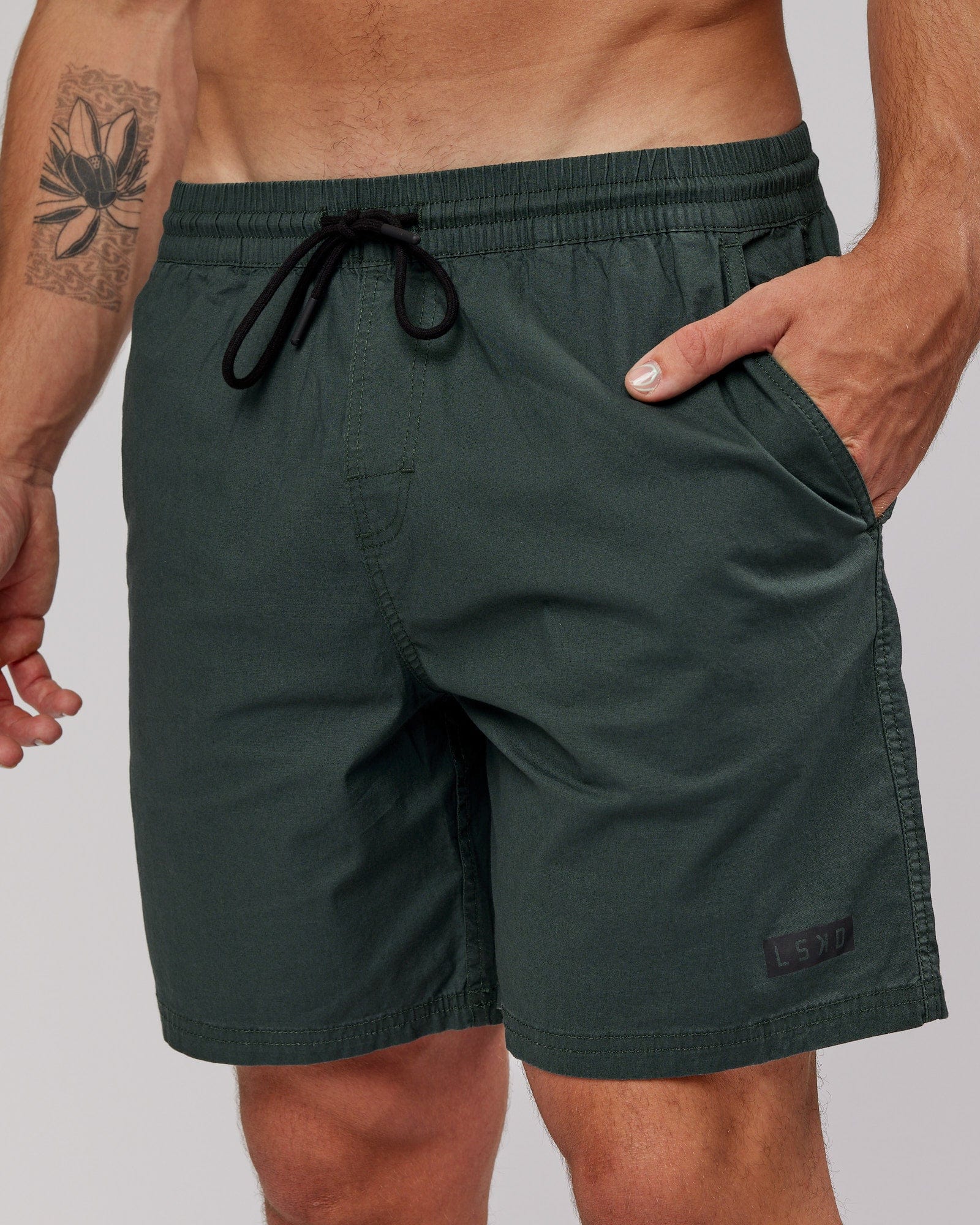 Model wearing Daily Short - Vital Green
