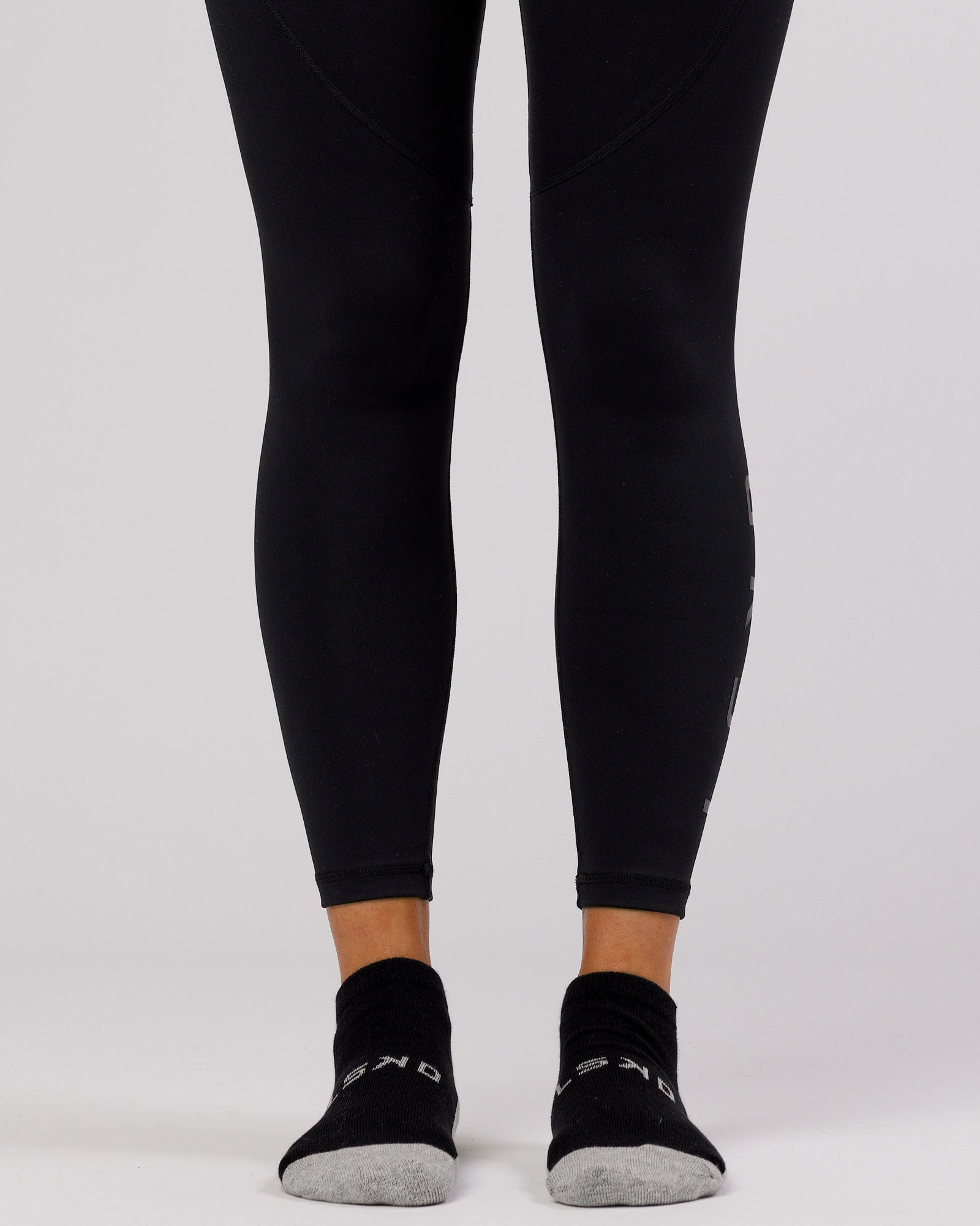 Model wearing 3 Pack Disorder Ankle Sock - Assorted