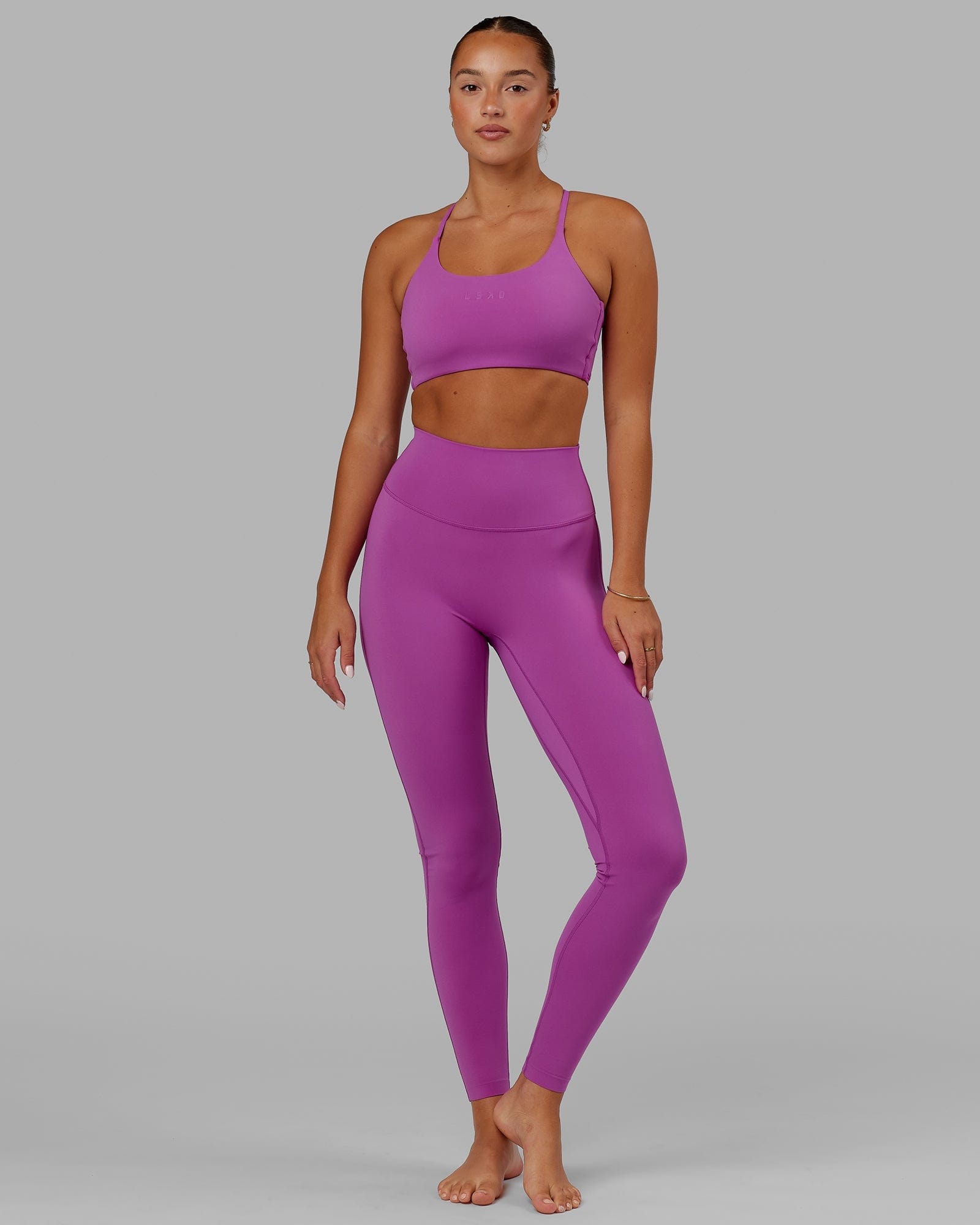 Model wearing Elixir X-Long Tight - Orchid