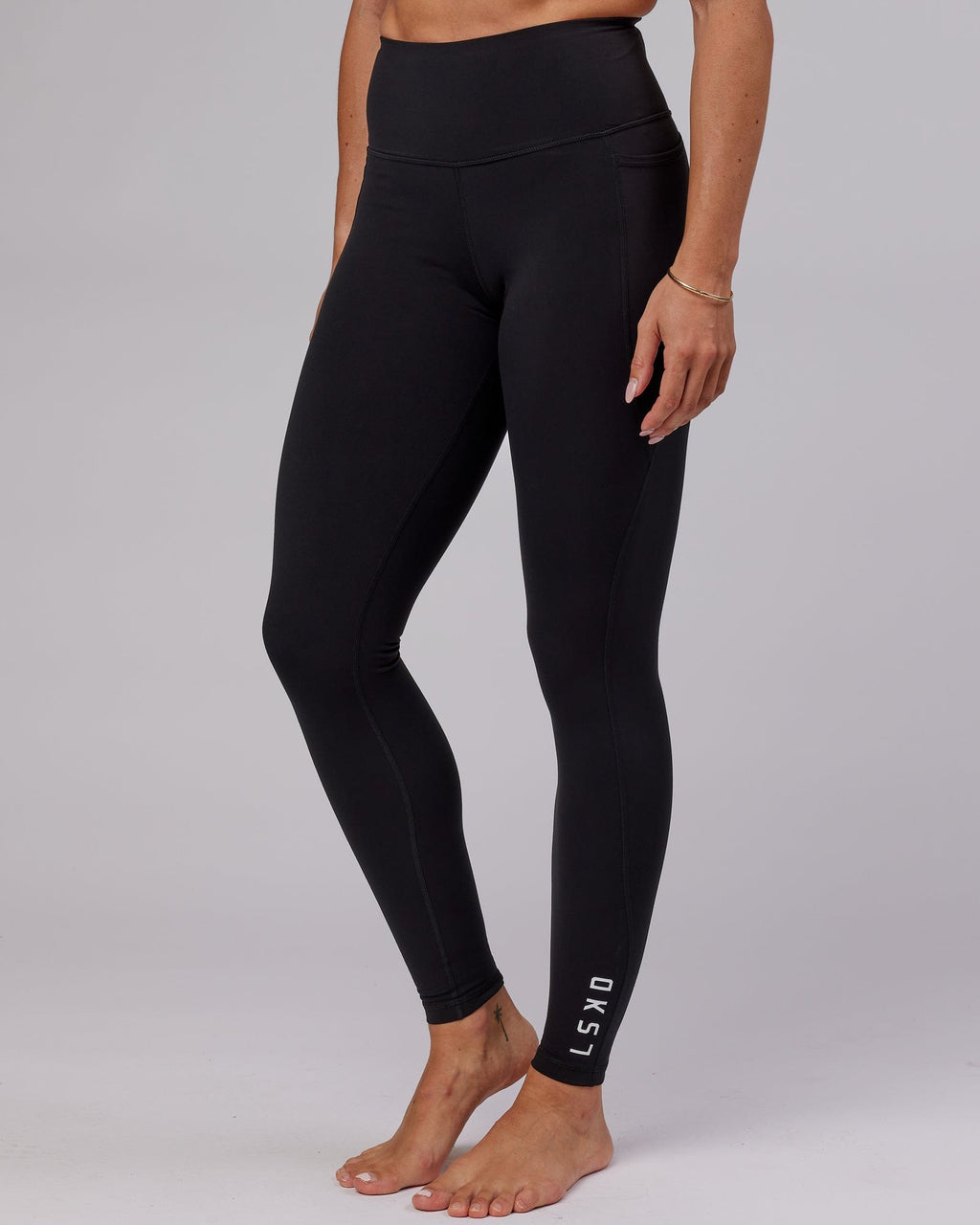 Model wearing Flux X-Long Tight - Black