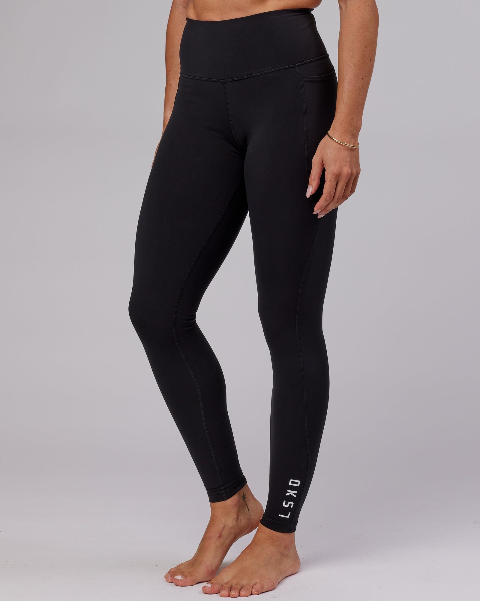 Model wearing Flux X-Long Tight - Black