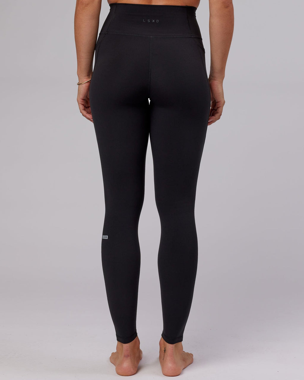 Model wearing Fusion X-Long Tight - Black