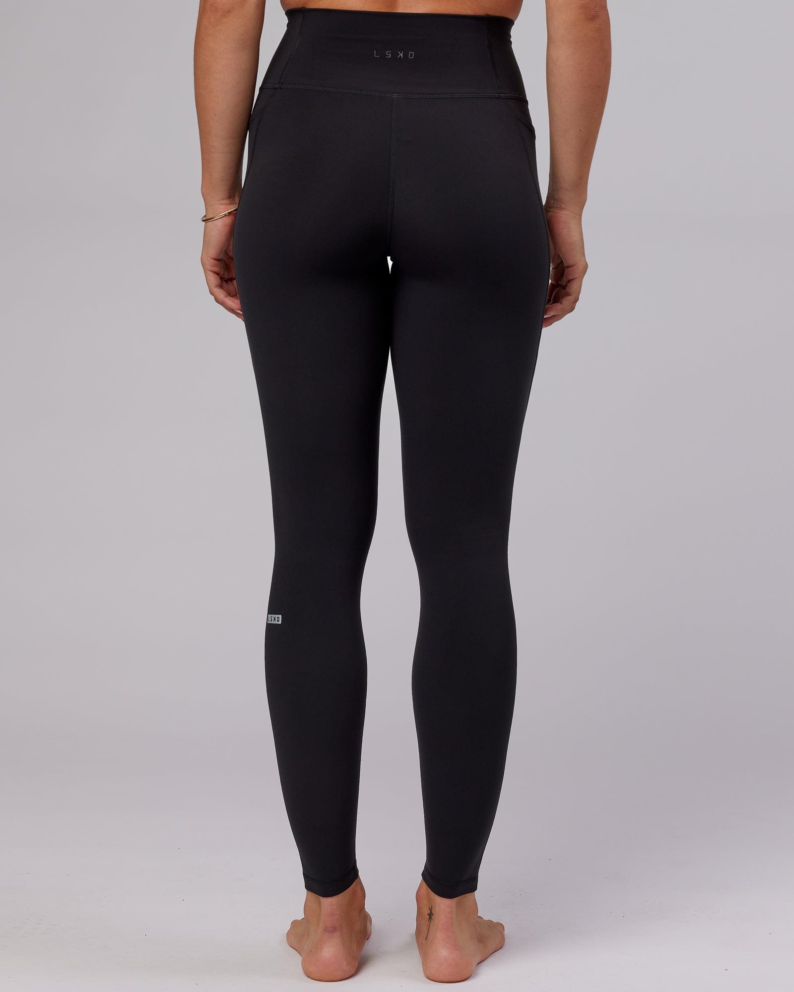 Model wearing Fusion X-Long Tight - Black