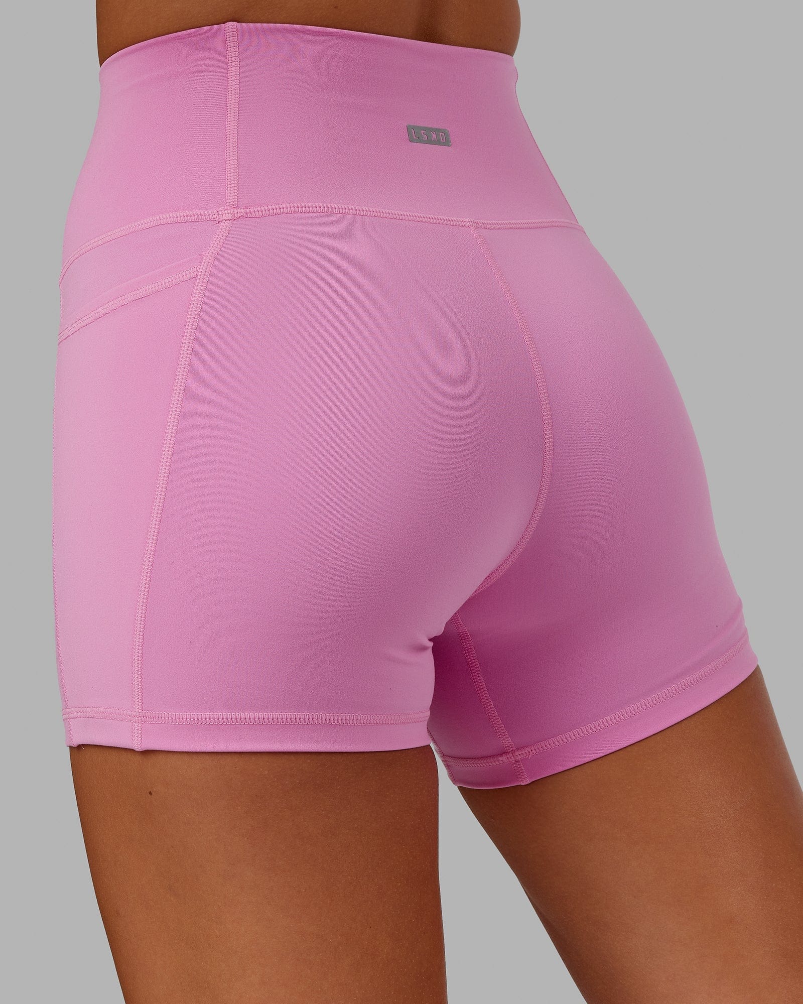 Model wearing Fusion X-Short Tight - Spark Pink